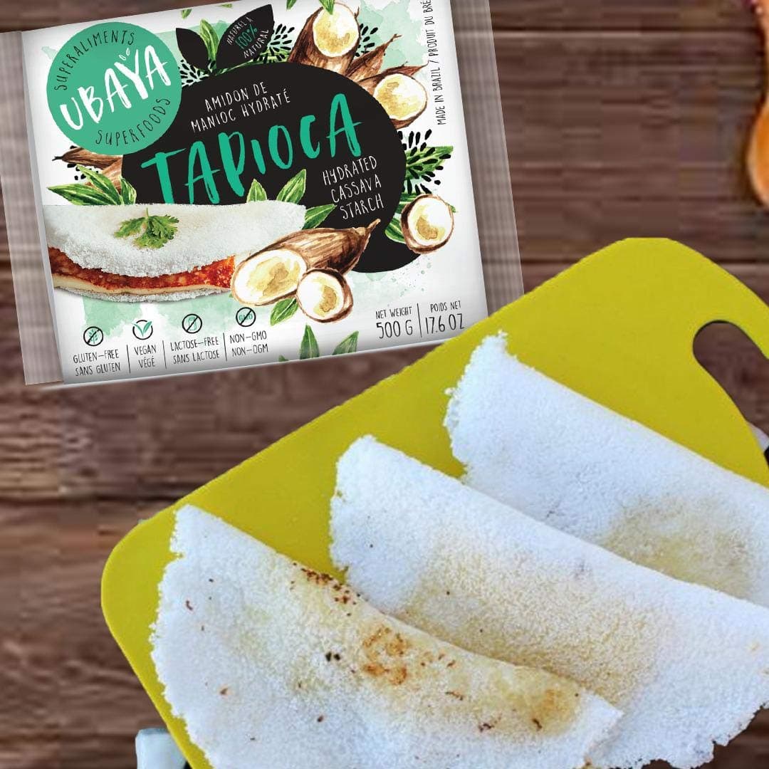 Ubaya Tapioca Flour 500g (17.6oz) Massa Para Tapioca (2 Pack)