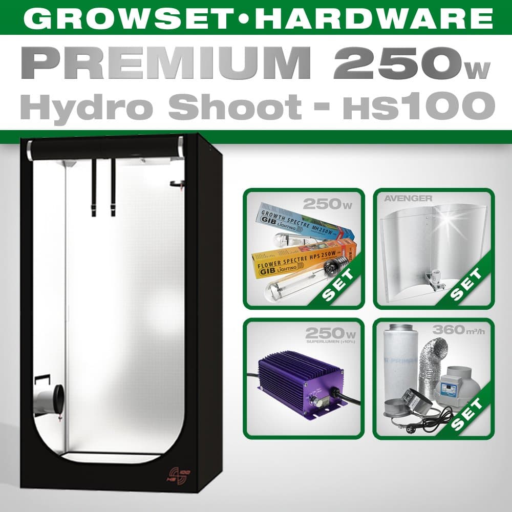 Hydro Shoot HS100 Grow Set 250 W Premium