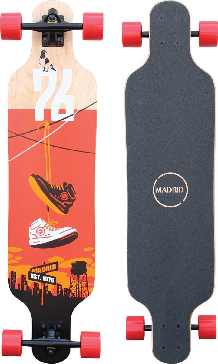 MADRID Trance Shoes Top-Mount Longboard