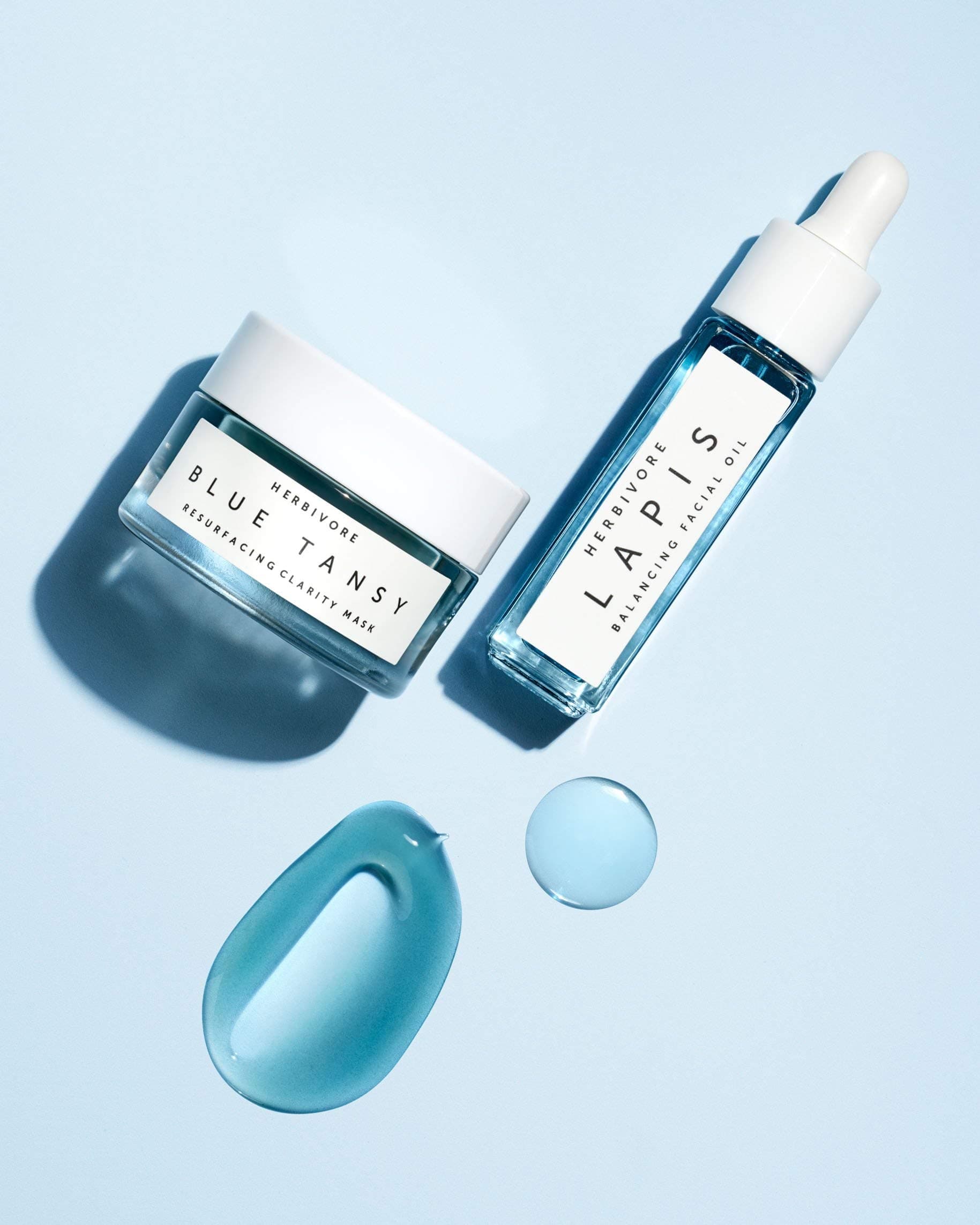 HERBIVORE Mini True Blue Skin Clarifying Duo