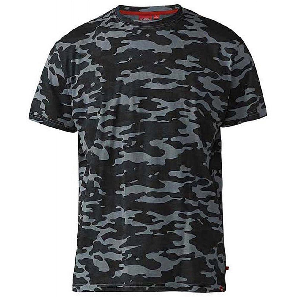 Kingsize Gaston Camouflage T-Shirt Storm