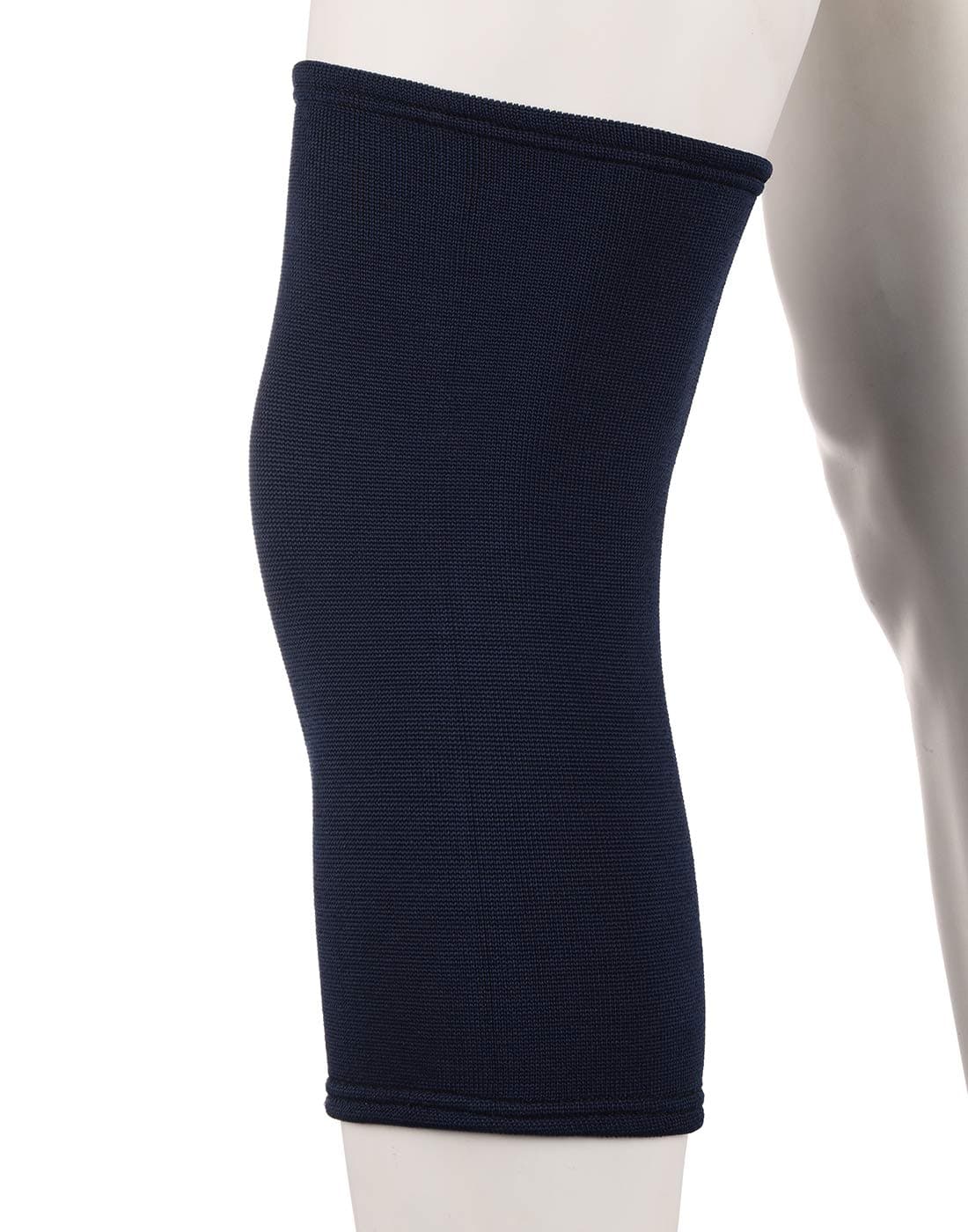 OBLIQ Knee Cap Support Compression Sleeve for Pain Relief (1 Pair) (Medium (17-19 Inches))