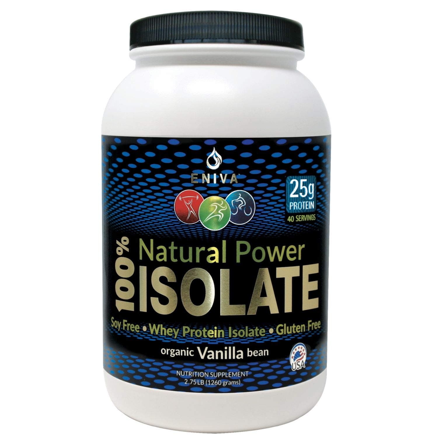 Natural Grass Fed Whey Protein 100% Isolate | Soy-Free, Antibiotic-Free, Grass-Fed, Hormone-Free, Gluten-Free, 99% Lactose-Free | Dr. Formulated (40 Servings)