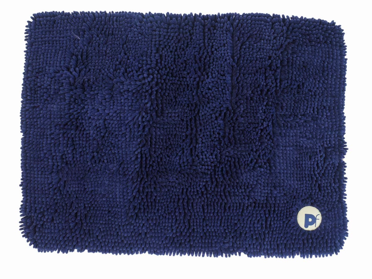 Petface Outdoor Paws Memory Foam Microfibre Crate Mat, XX-Large, Blue