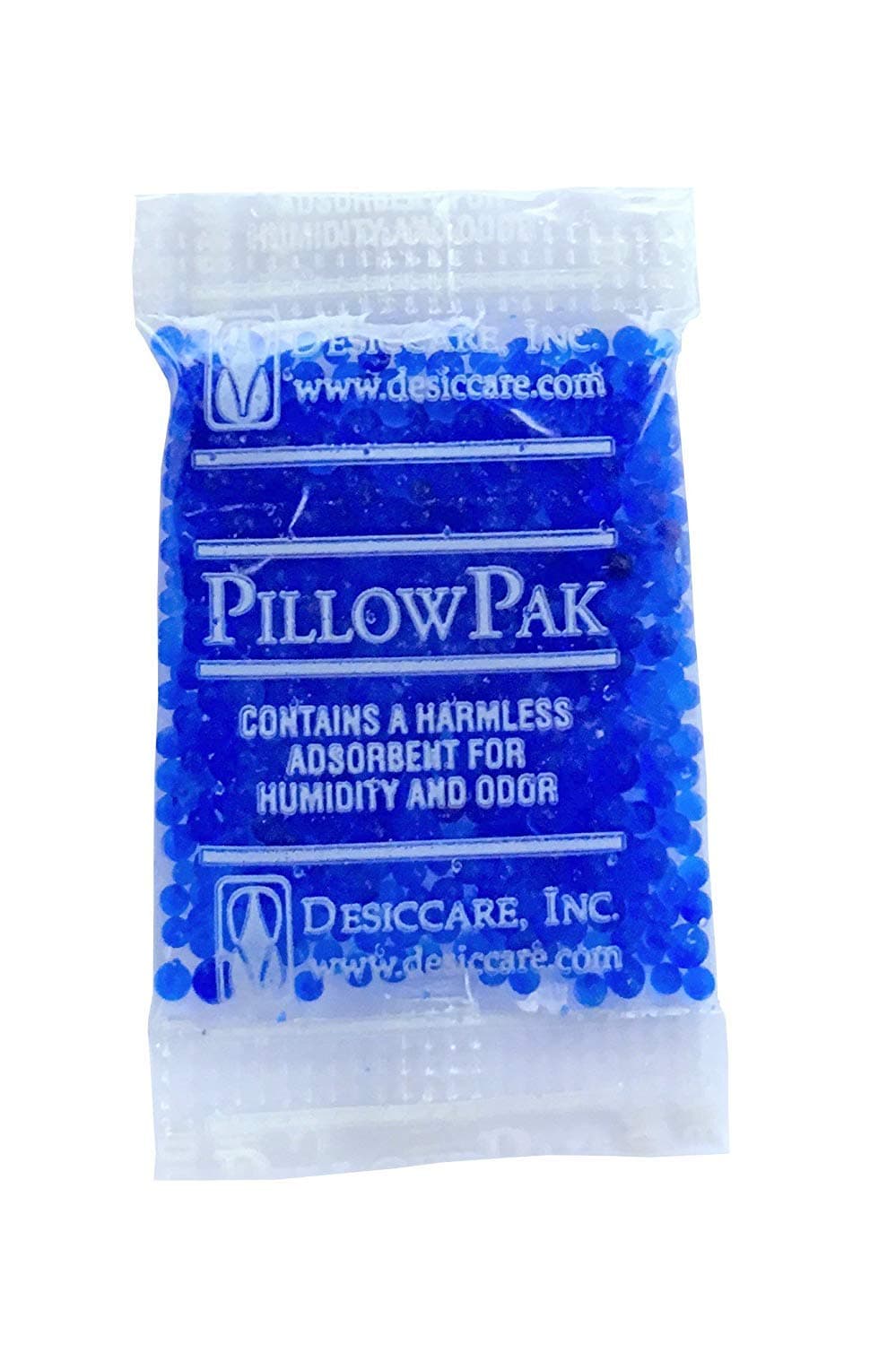 INTERTECK PACKAGING 1 Gram Silica Gel Packets - Blue to Pink, Rechargeable Desiccant Packets and Dehumidifiers (Indicating, 1,000 Pack)