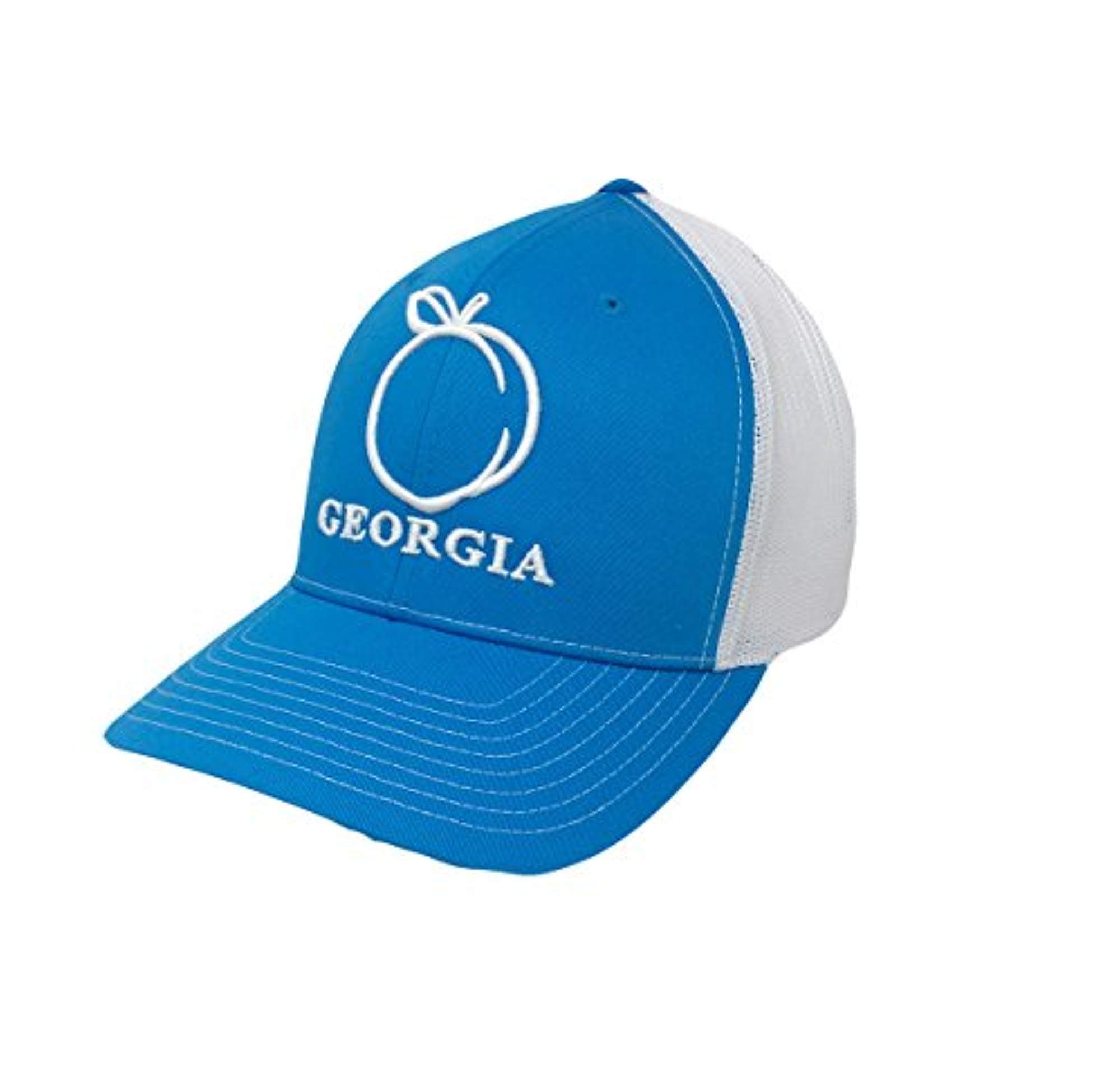 Georgia Peach Embroidered Trucker Hat