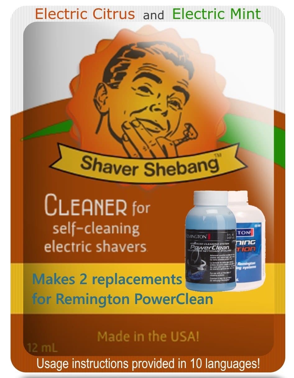 6 SS Citrus&Mint Refills for 12 Remington PowerClean