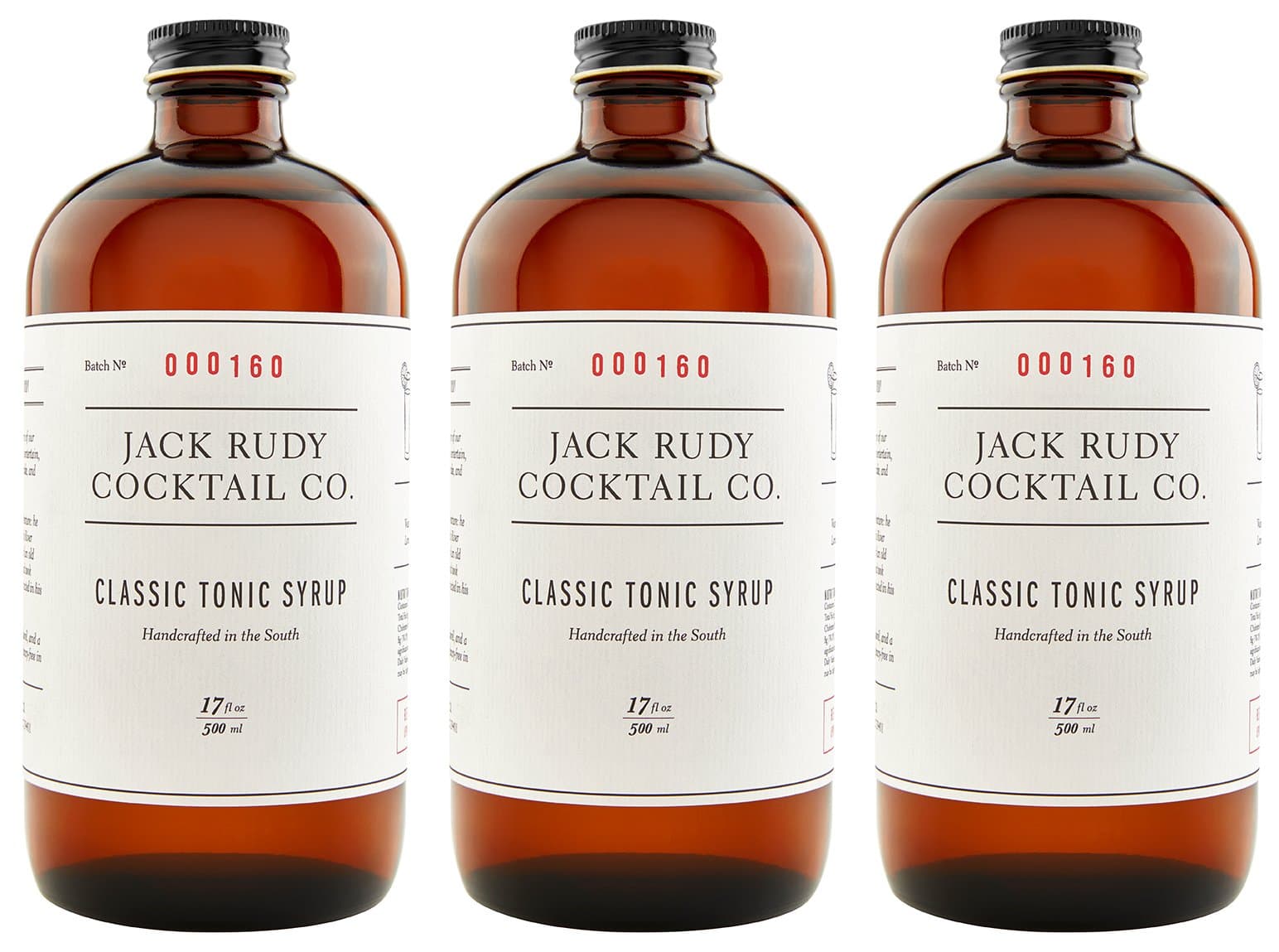 Jack Rudy Cocktail Classic Tonic (3 Pack)