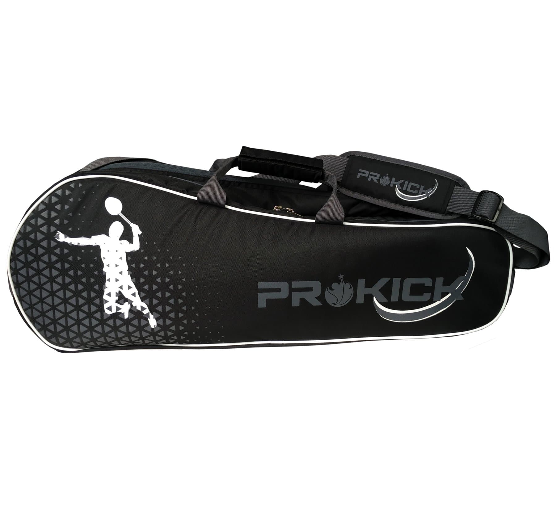 Prokick Badminton Kitbag with Double Zipper Compartments