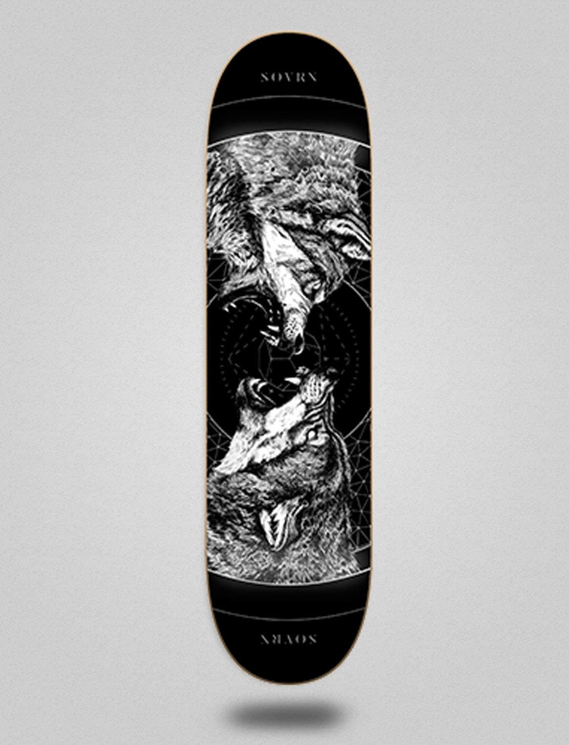 Sovrn monopatin Skate Skateboard Deck Tabla GERI & FREKI B 8.0"