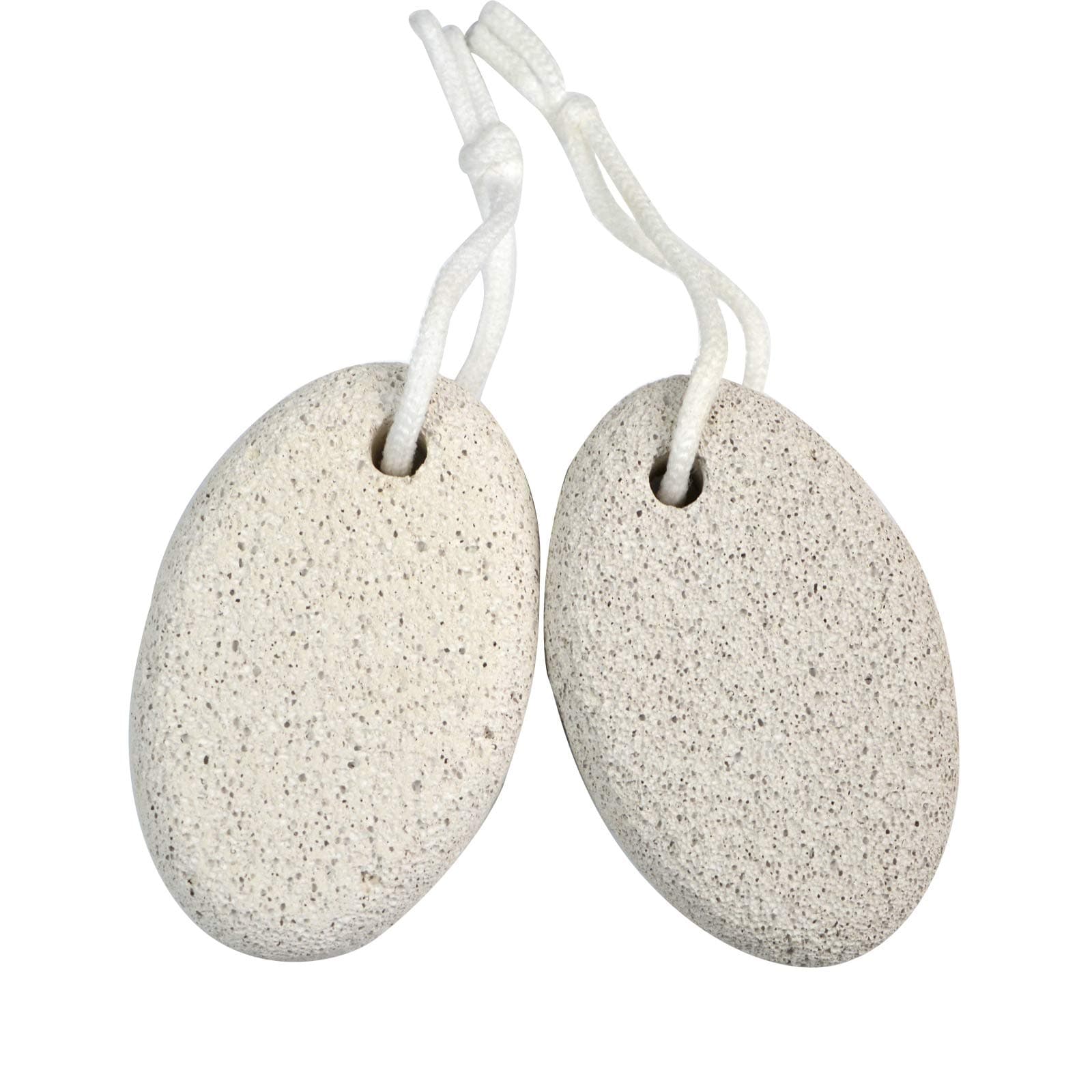 DEELING STYLE 2 Pack Foot Pumice Stone for Feet Hard Skin Callus Remover and Scrubber