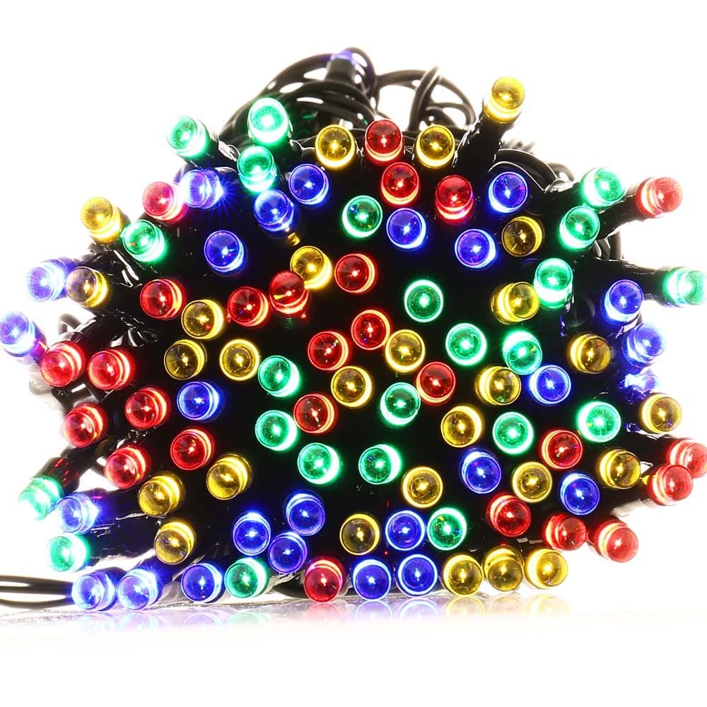 Waterproof Solar String Lights 72ft 200 LED Fairy Lights for Outdoor Garden Landscape Lawn Patio Wedding Party Xmas Tree Home Decoration