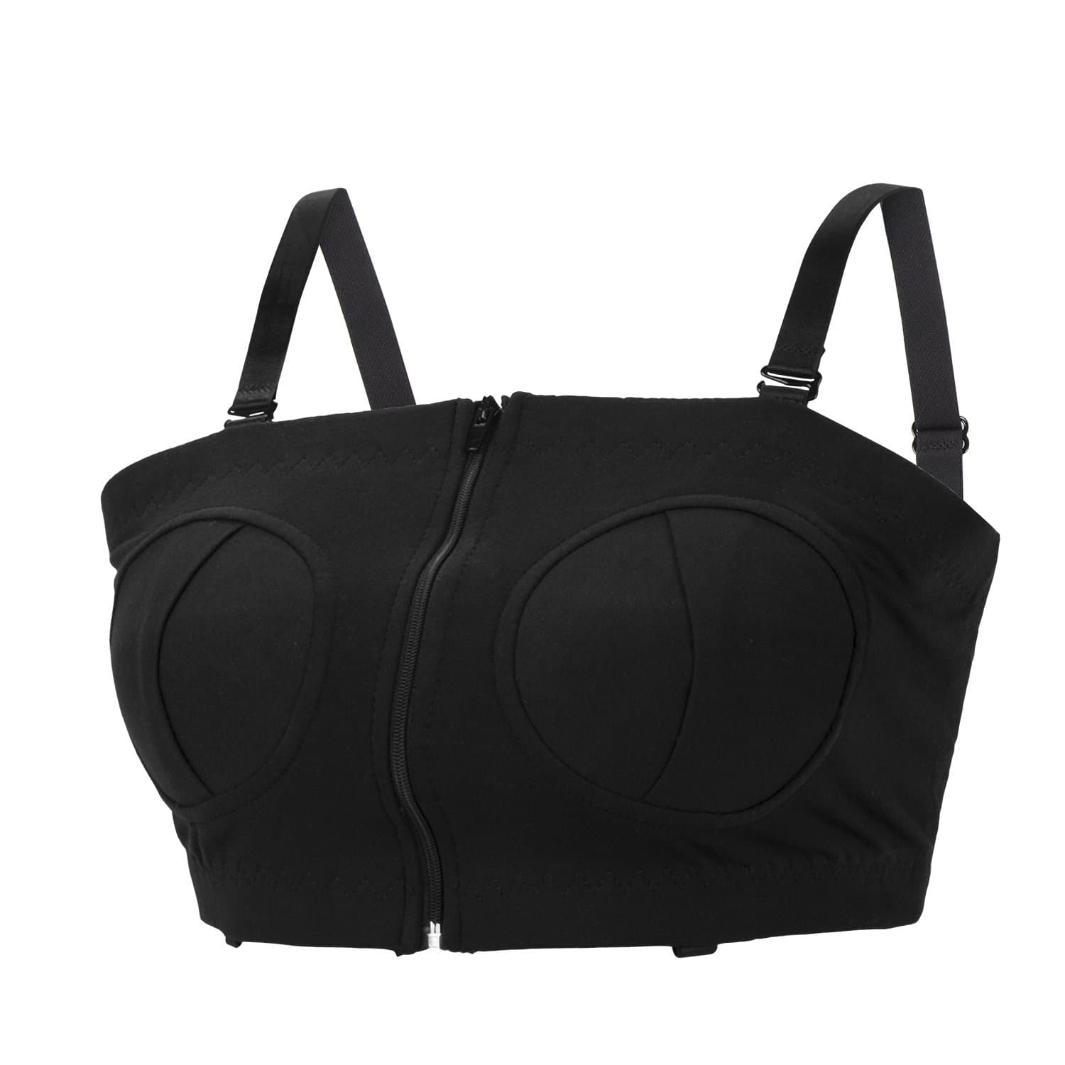Hands-Free Breast Pump Bra, Wire-Free, with or Without Strap, Suitable for Breast Pumps by Medela, Lansinoh, Philips, Avent, Bellema, Spectra, Evenflo and More Pacasso