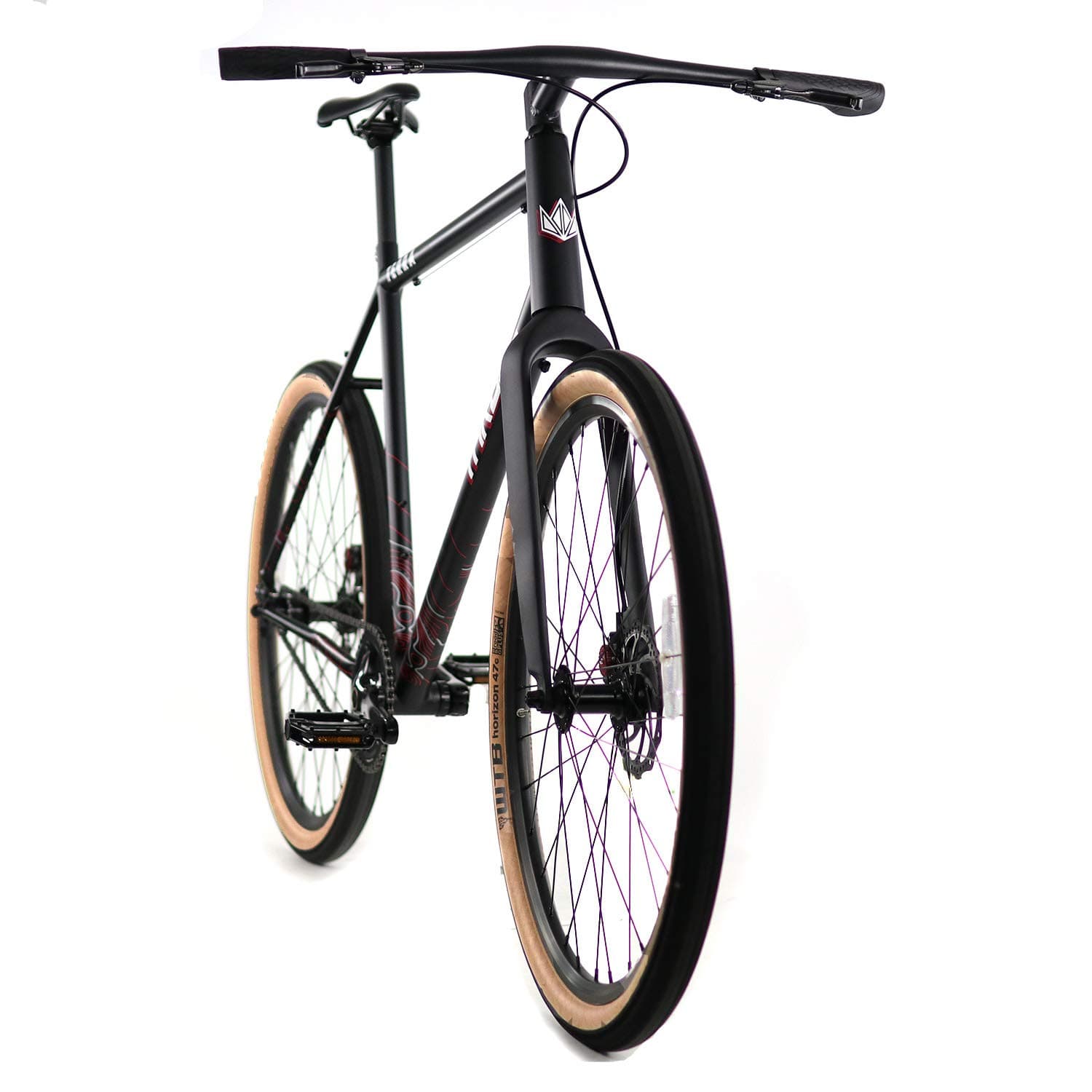 Throne Terra Gravel Urban Bicycle (Black)