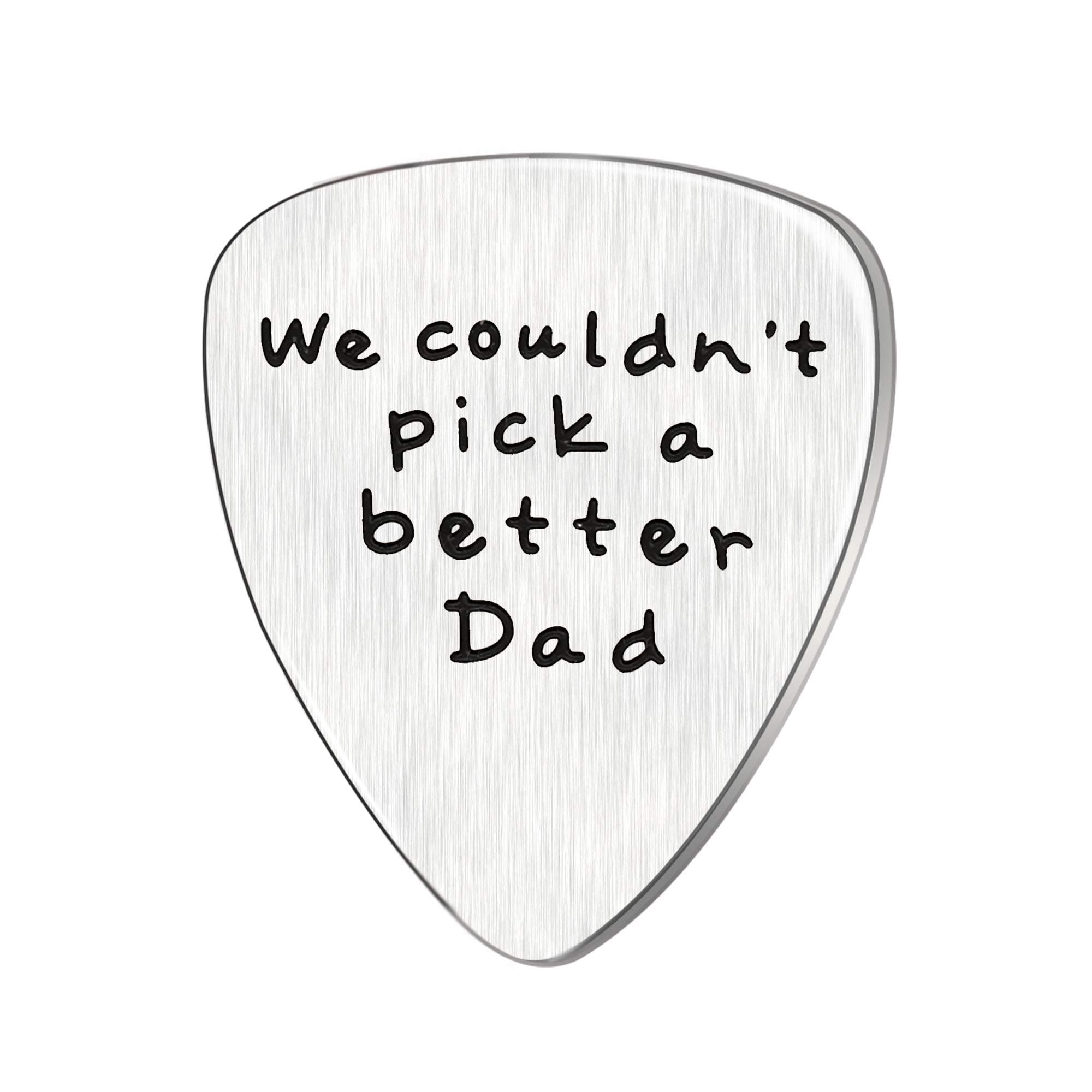 KENYG We Couldn't Pick A Better Dad Musical Instrument Accessories Guitar Picks Holder Fathers Day