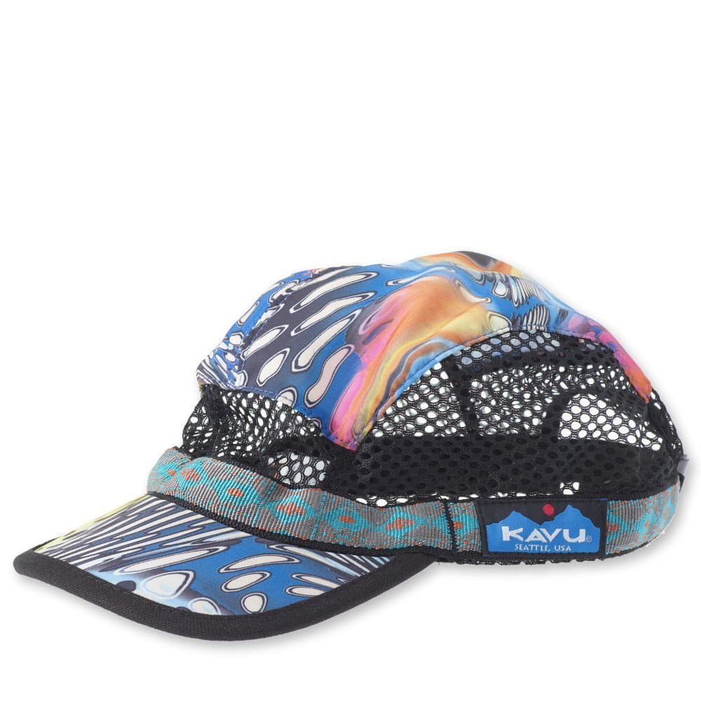KAVU Trail Runner Strapcap Water Resistant Five Panel Fishing Cap Low Profile