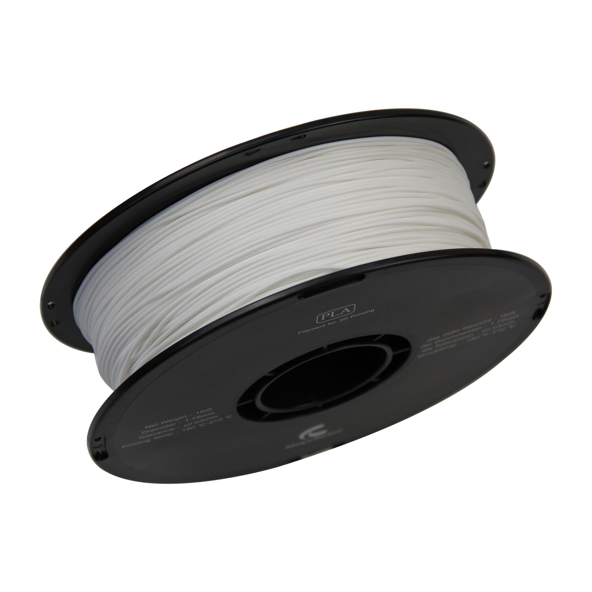 MagicSpace 1.75mm PLA Filament 3D Printer Filament, Dimensional Accuracy +/- 0.03 mm, 2.2LBS(1.0KG), White