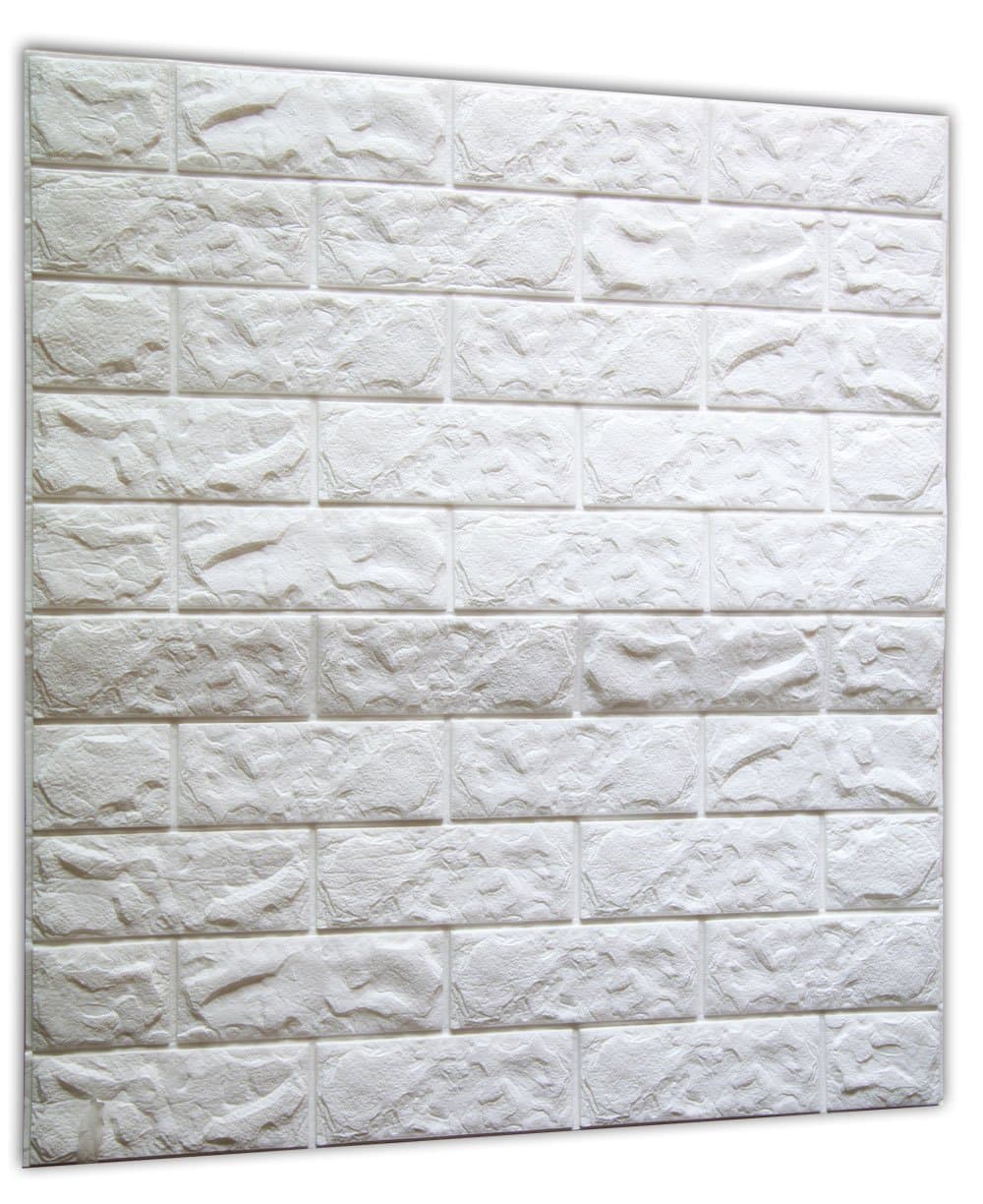 3D Brick Tile 700×770mm Waterproof Wall Sticker Self-adhesive Panels Decor Decal Wallpaper