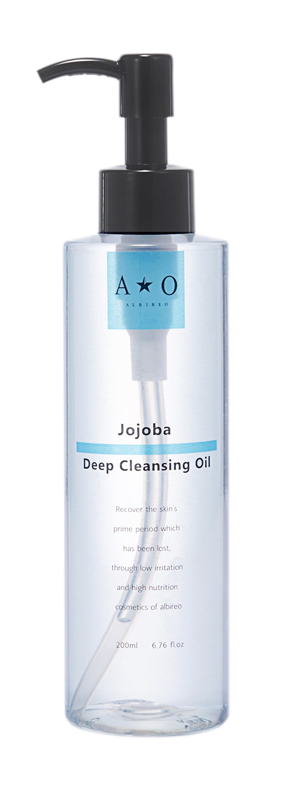 Jojoba Deep Cleansing Oil for Face | Makeup Remover for Sensitive Skin | Korean Facial Oil Cleanser | 6.76 fl.oz