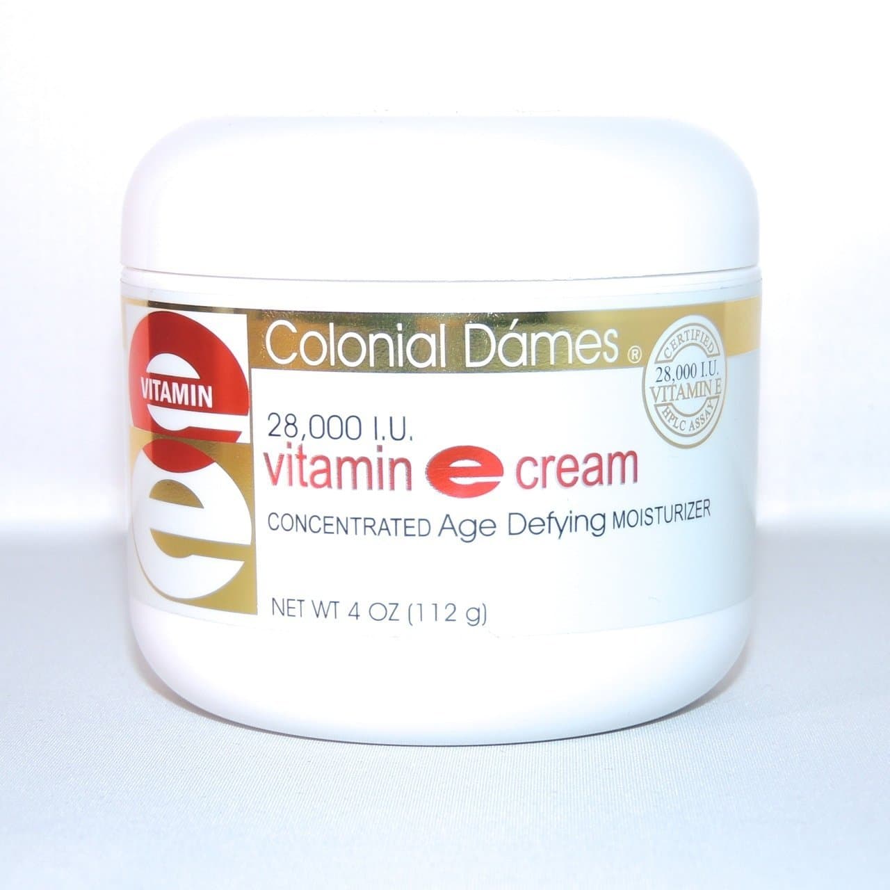 Colonial Dames Vitamin E Cream, 28, 000 Iu, 4 Oz