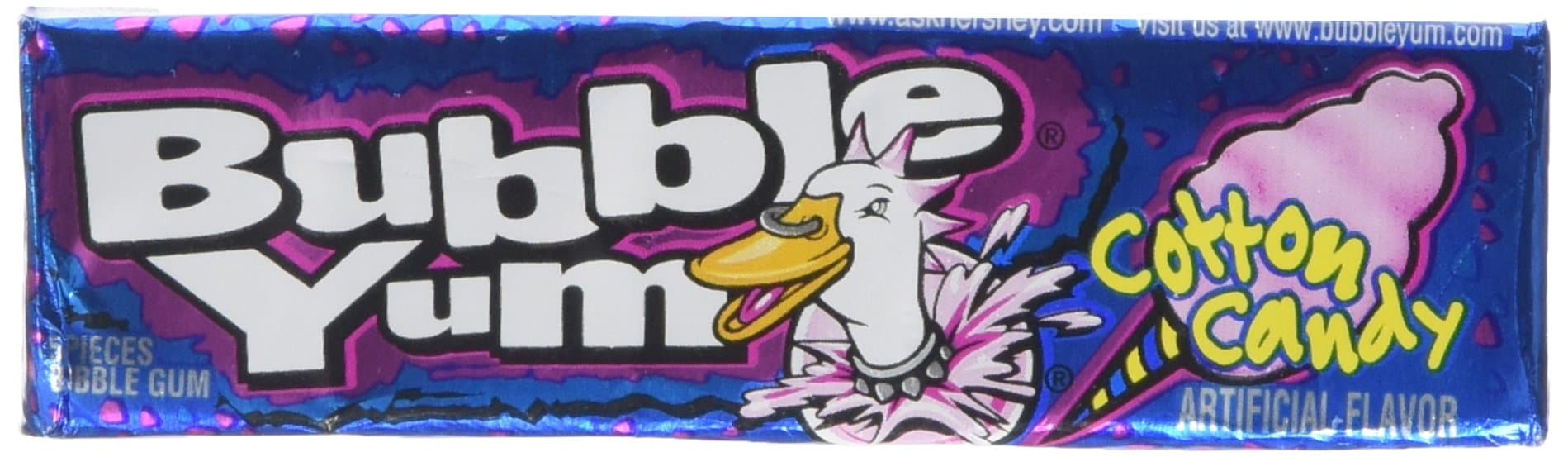 Bubble Yum Cotton Candy 40 g (Pack of 8)