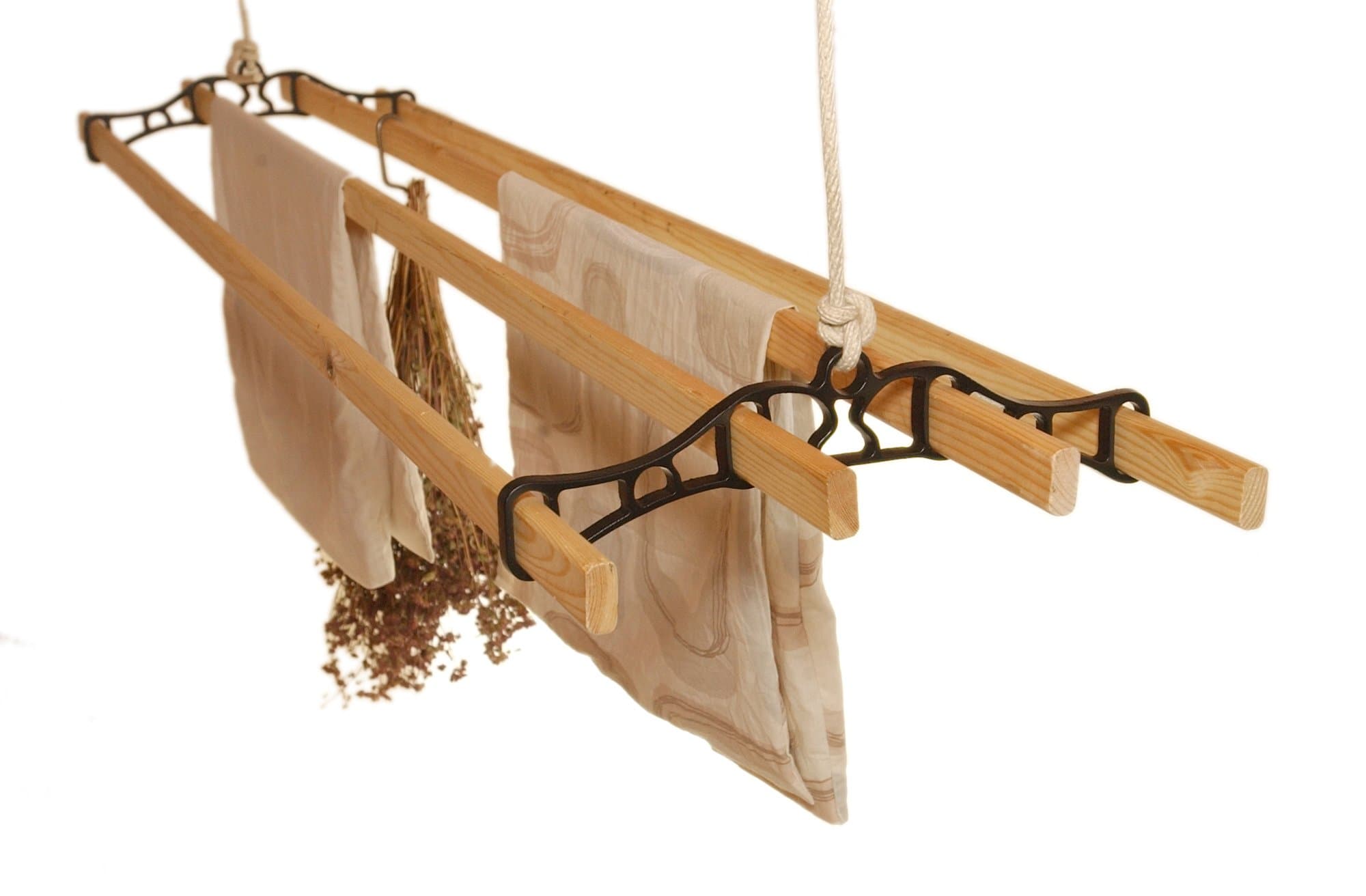 Classic Clothes Airer (Black - 0.9m / 2.11ft)