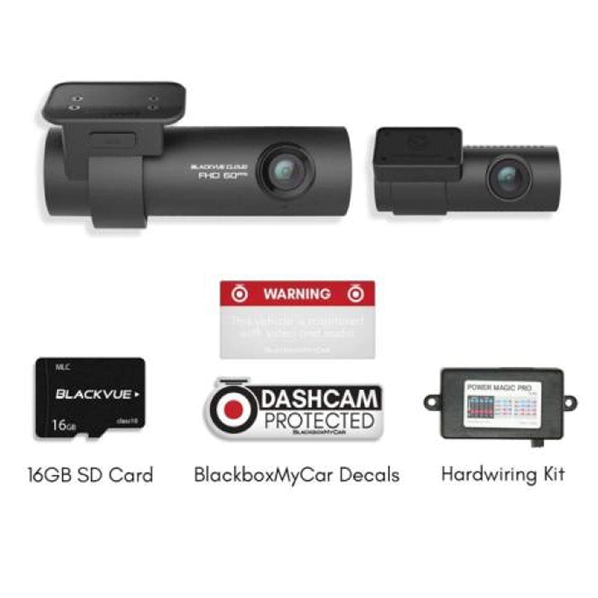 BlackVue DR750S-2CH | 16GB Micro SD Card | Power Magic Pro