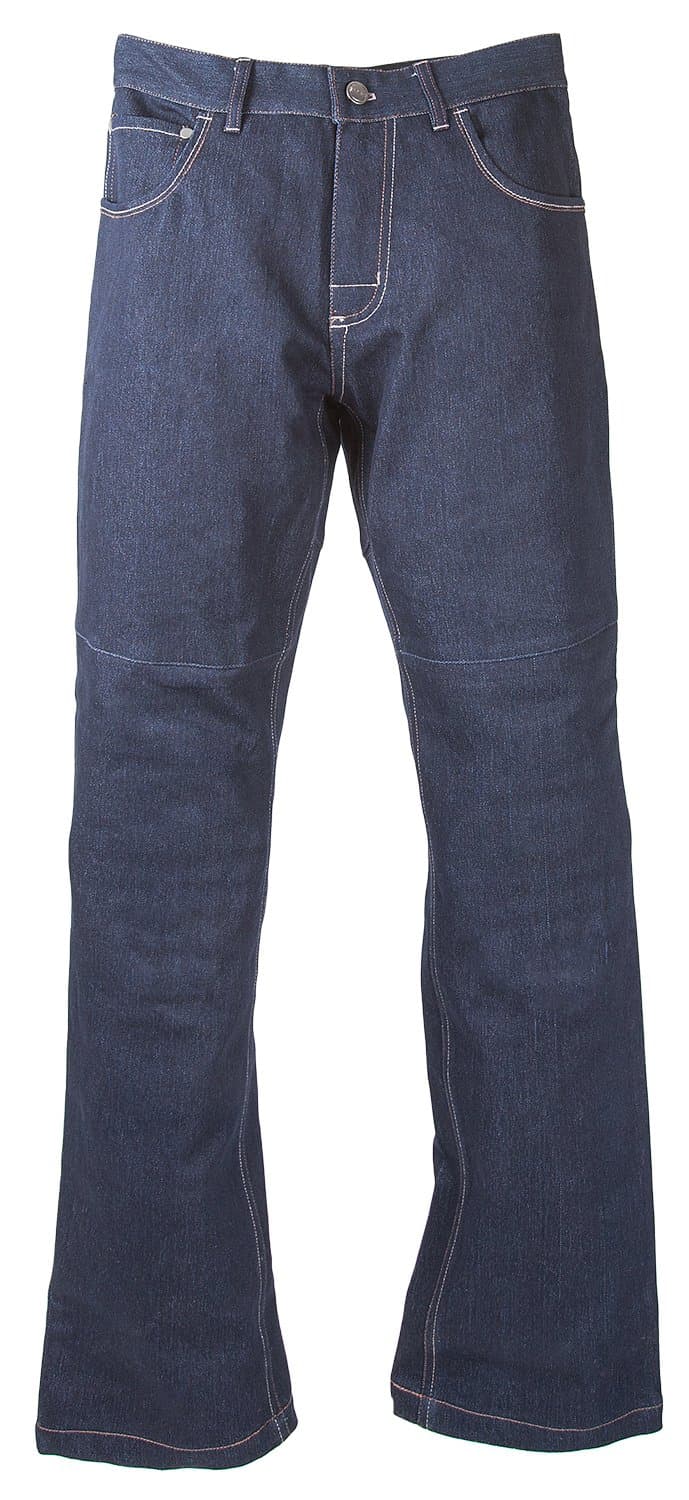 Grindz Men's Blue Padded Denim Jeans