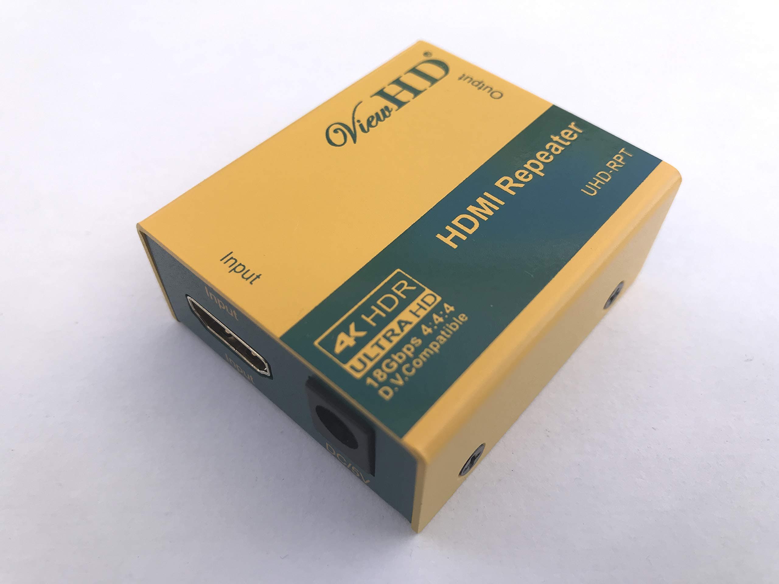 ViewHD HDMI Repeater | HDMI 2.0 | HDCP 2.2 | 18Gbps | 4K@60Hz | HDR & Dolbi Vision | Model: UHD-RPT