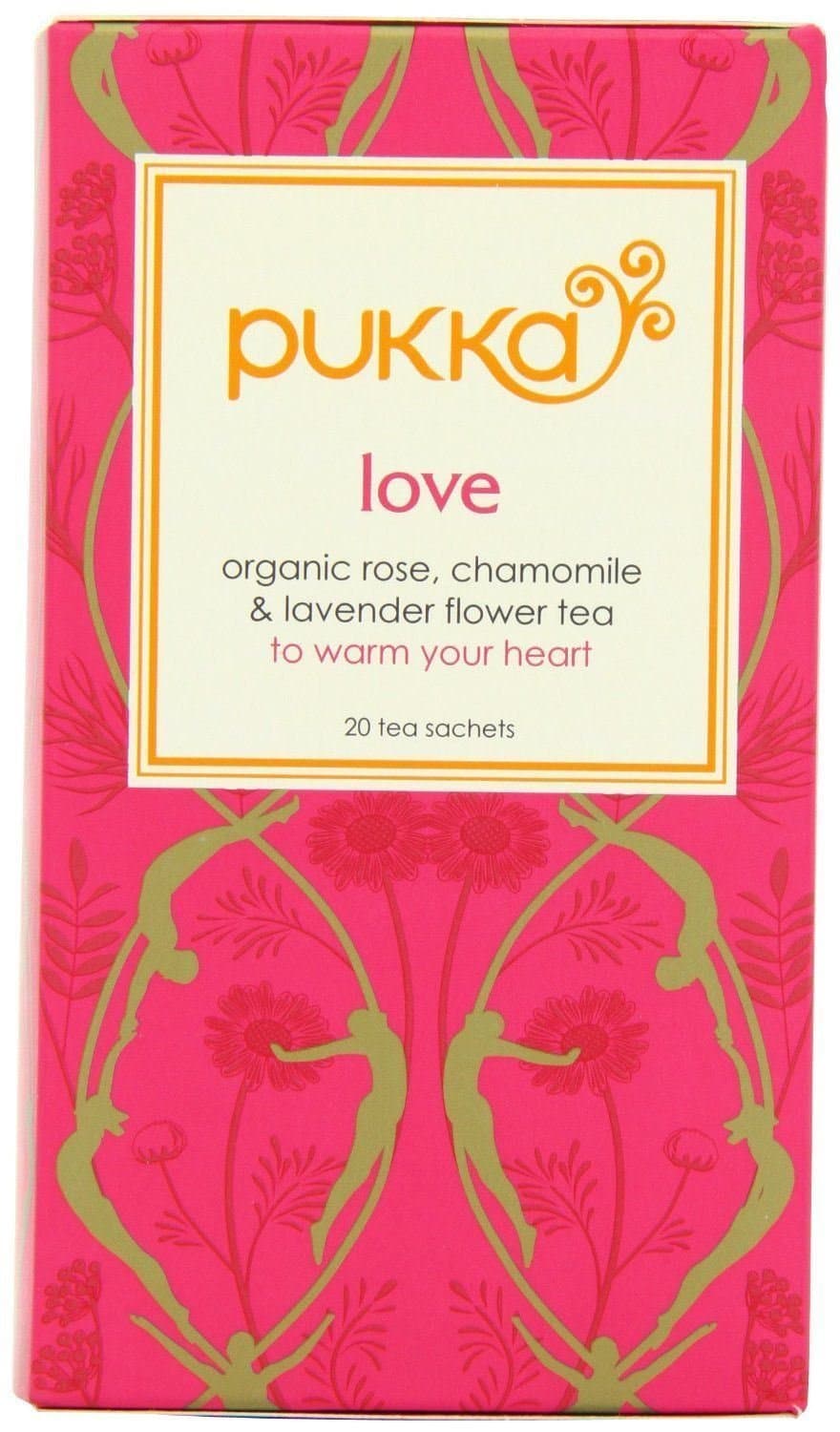 (3 PACK) - Pukka Herbs - Love Tea | 20 sachet | 3 PACK BUNDLE