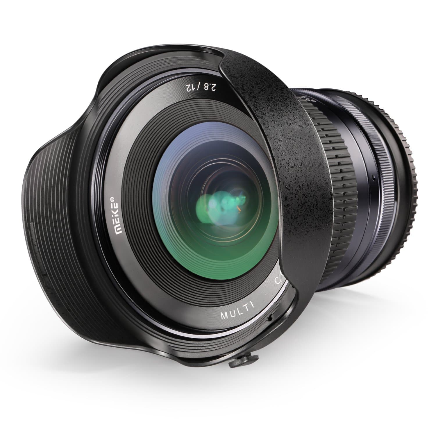 Neewer Meike 12mm f/2.8 Ultra Wide Angle Fixed Lens with Removable Hood for Sony APS-C Sized Mirrorless Camera NEX3/3N/5/5T/5R/6/7/A5000/A5100/A6000/A6100/A6300