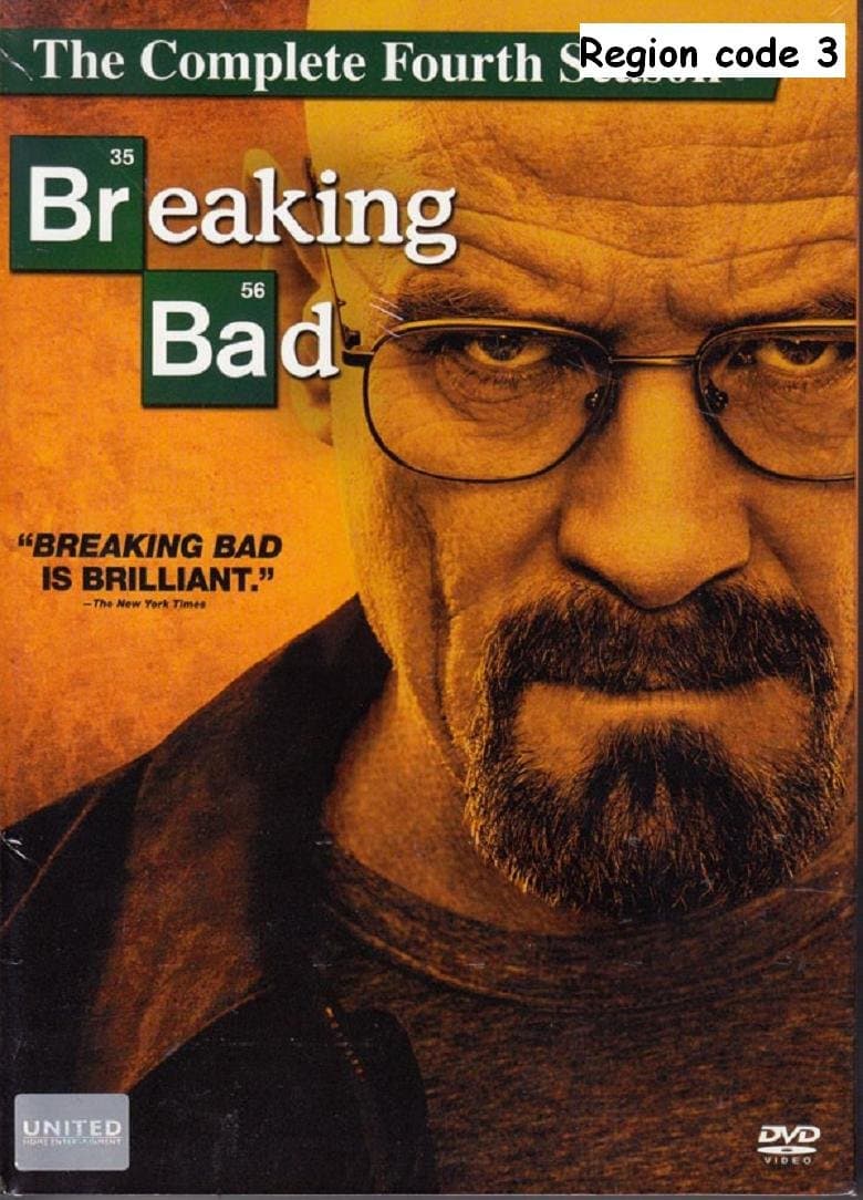 Breaking Bad: The Complete Fourth Season (DVD Box Set 4 Disc)