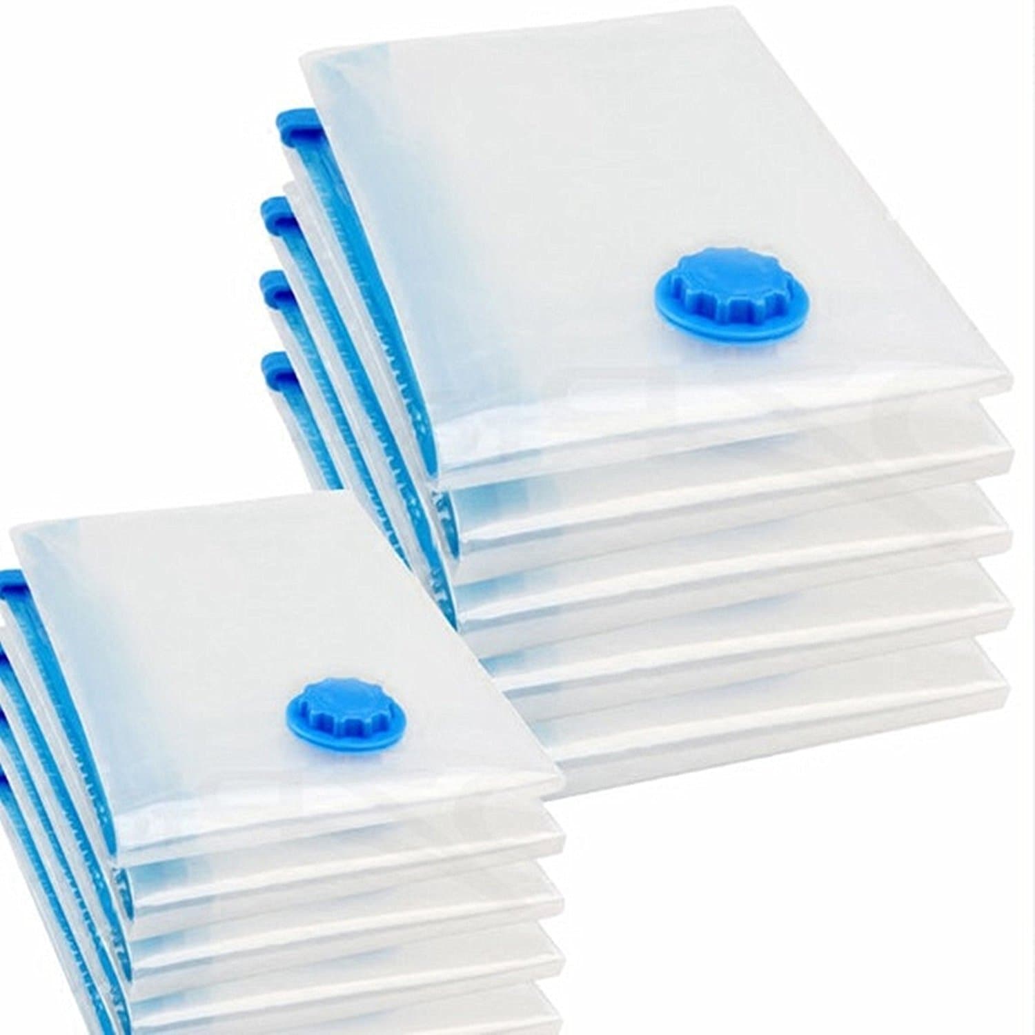 logei® 10pcs/lot set Pack Vacuum Compression Storage Space Saving Seal Plastic Bags,60x80 / 70x120 cm