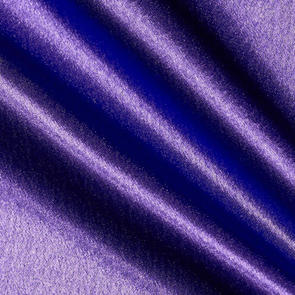 Reversible Crepe Back Satin Purple Fabric