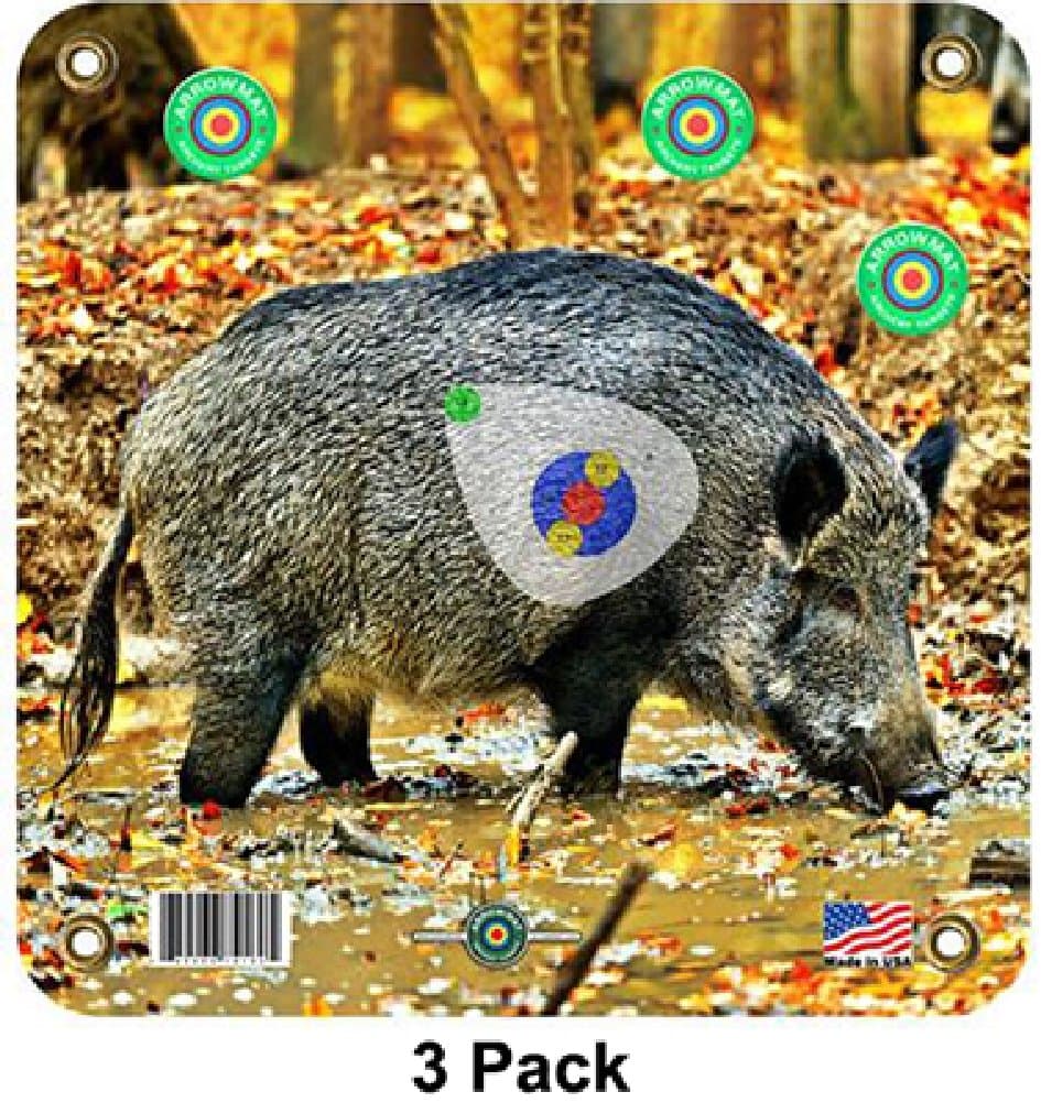 Arrowmat Foam Rubber Hog Target Face, 17 x 17-Inch