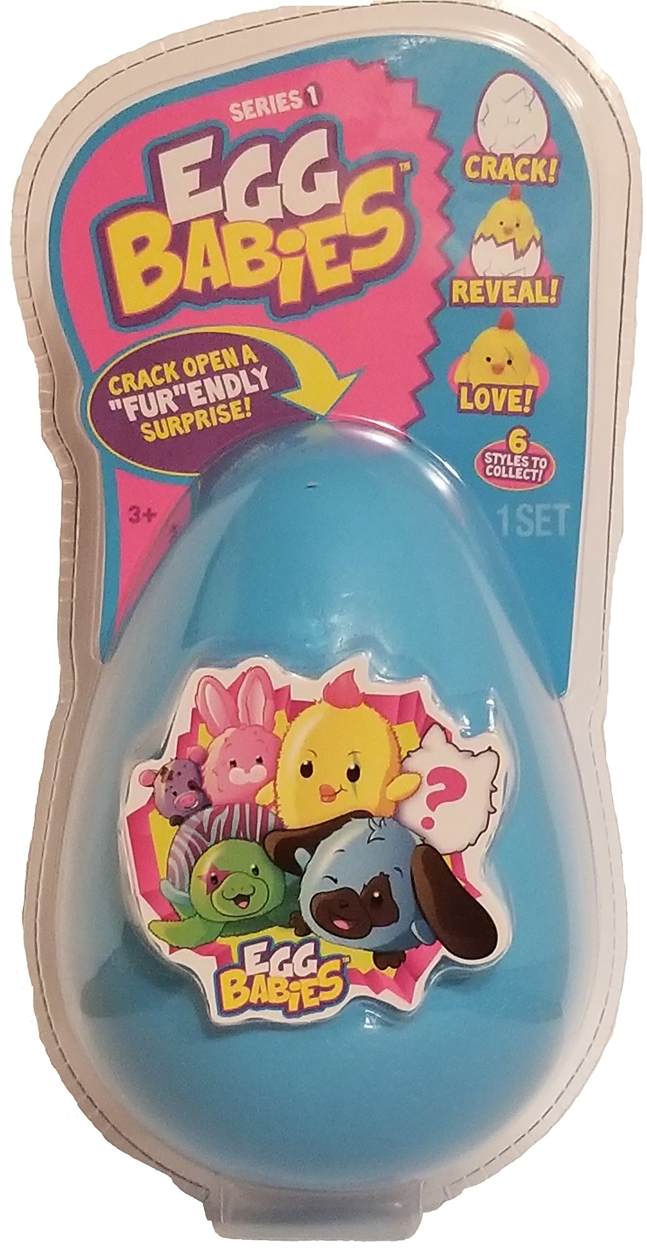 EGG BABIES WIC91000 Cute Mascot, Multicoloured