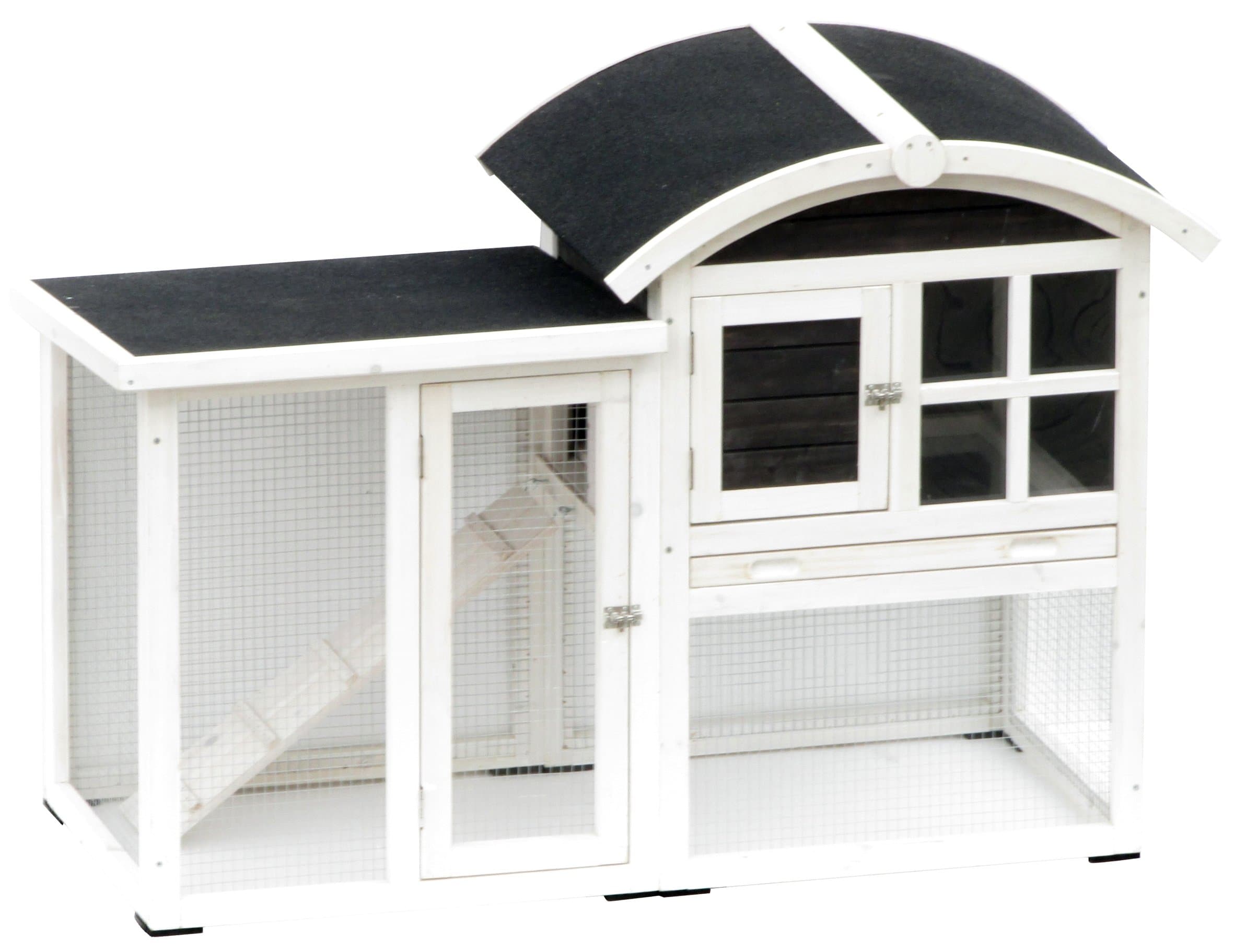AK for Pets Piazza Rabbit Hutch 2 Floors 130 x 62 x 90.5 cm