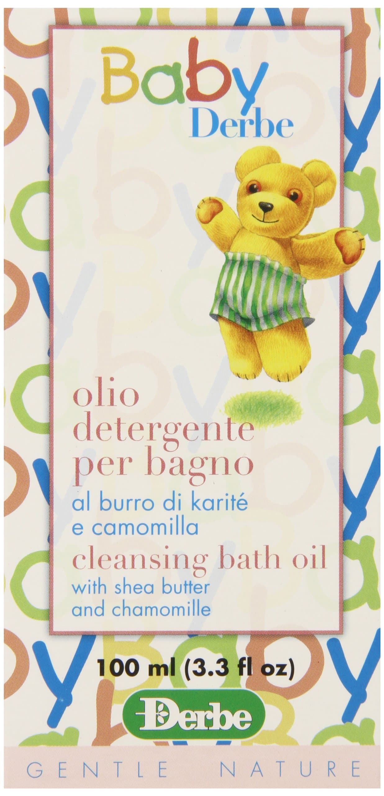 Baby Derbe Cleansing Bath Oil, 3.3 Ounce