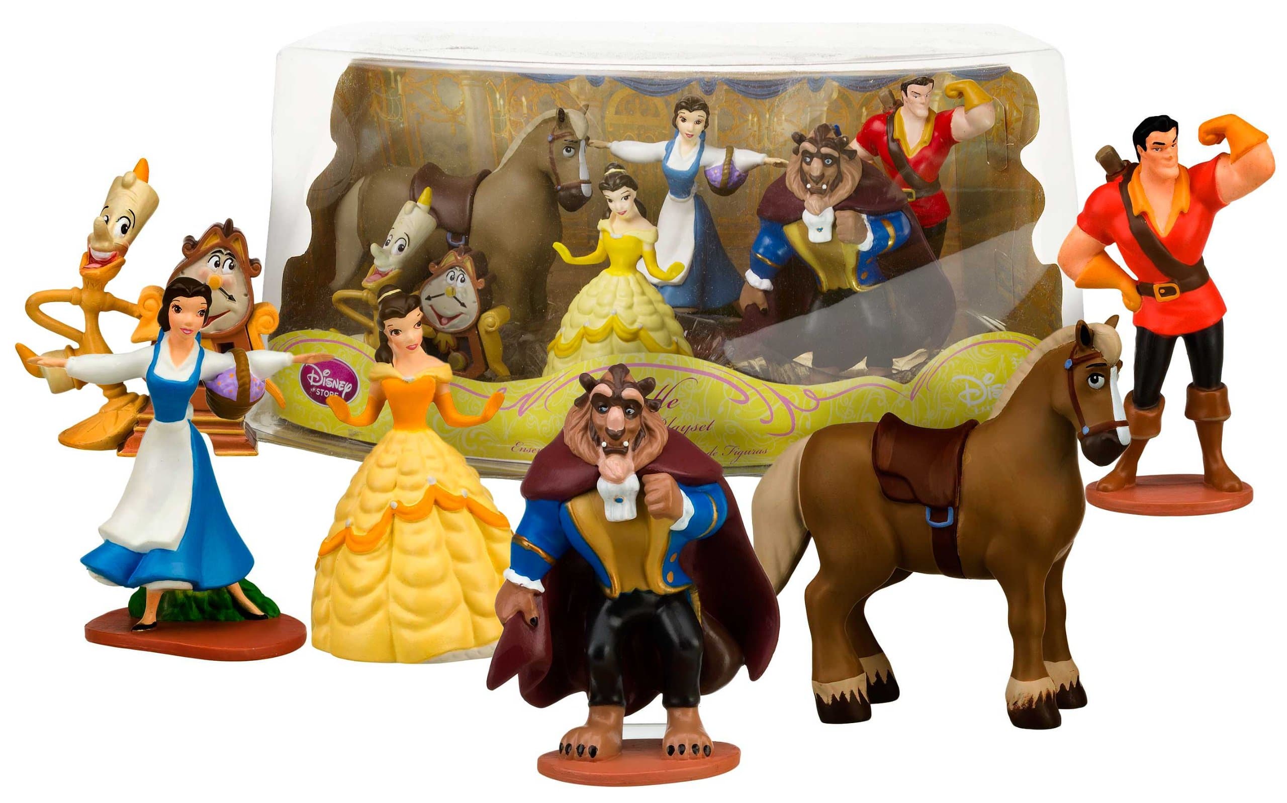 Beauty and the Beast Mini-Figure Play Set