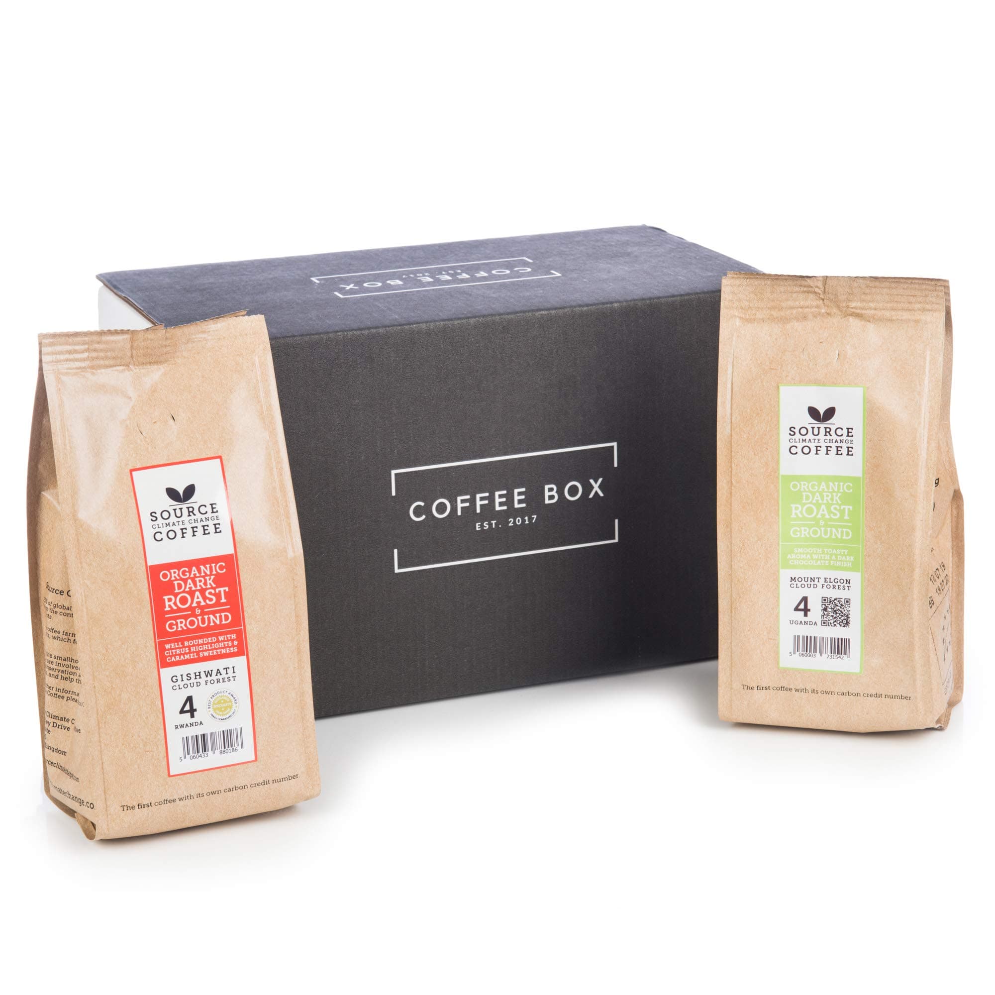 Discover Coffee Gift Set - Ground / Filter Coffee Discovery (2X 227g - African Duo - Rwanda & Uganda)