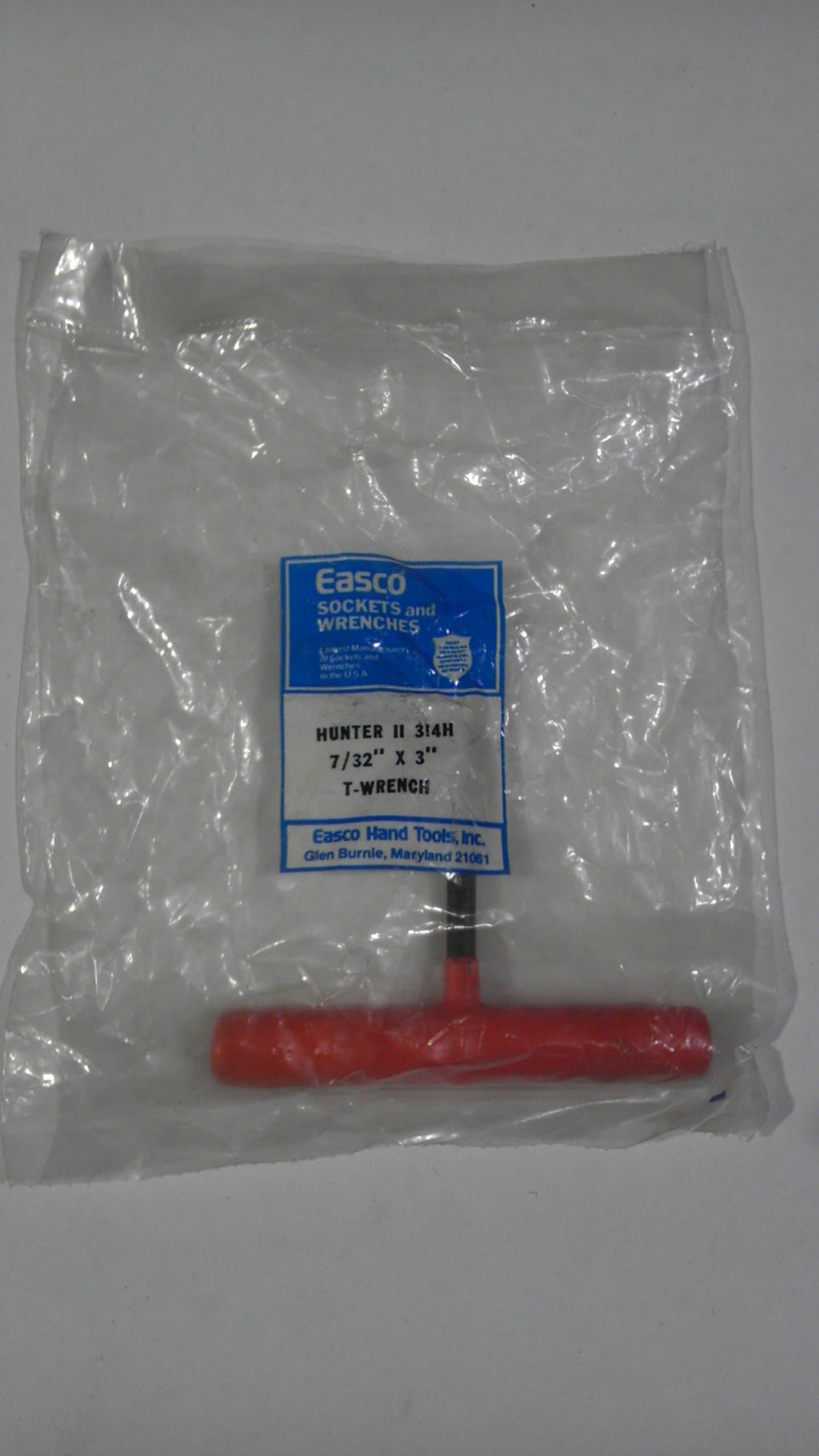 EASCO HUNTER II 314H 7/32" X 3" T-WRENCH