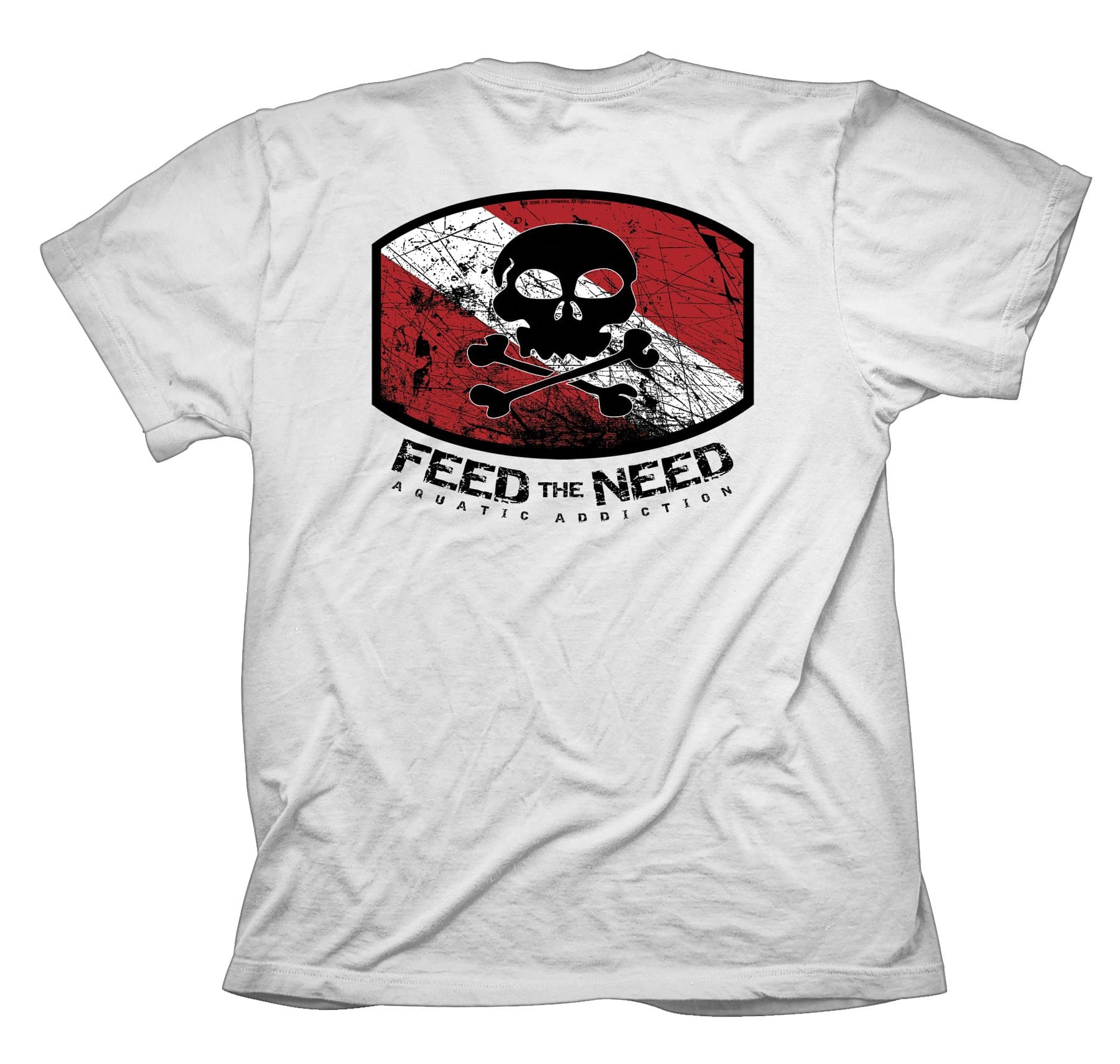 Aquatic Addiction Feed The Need Scuba Diving Shirt