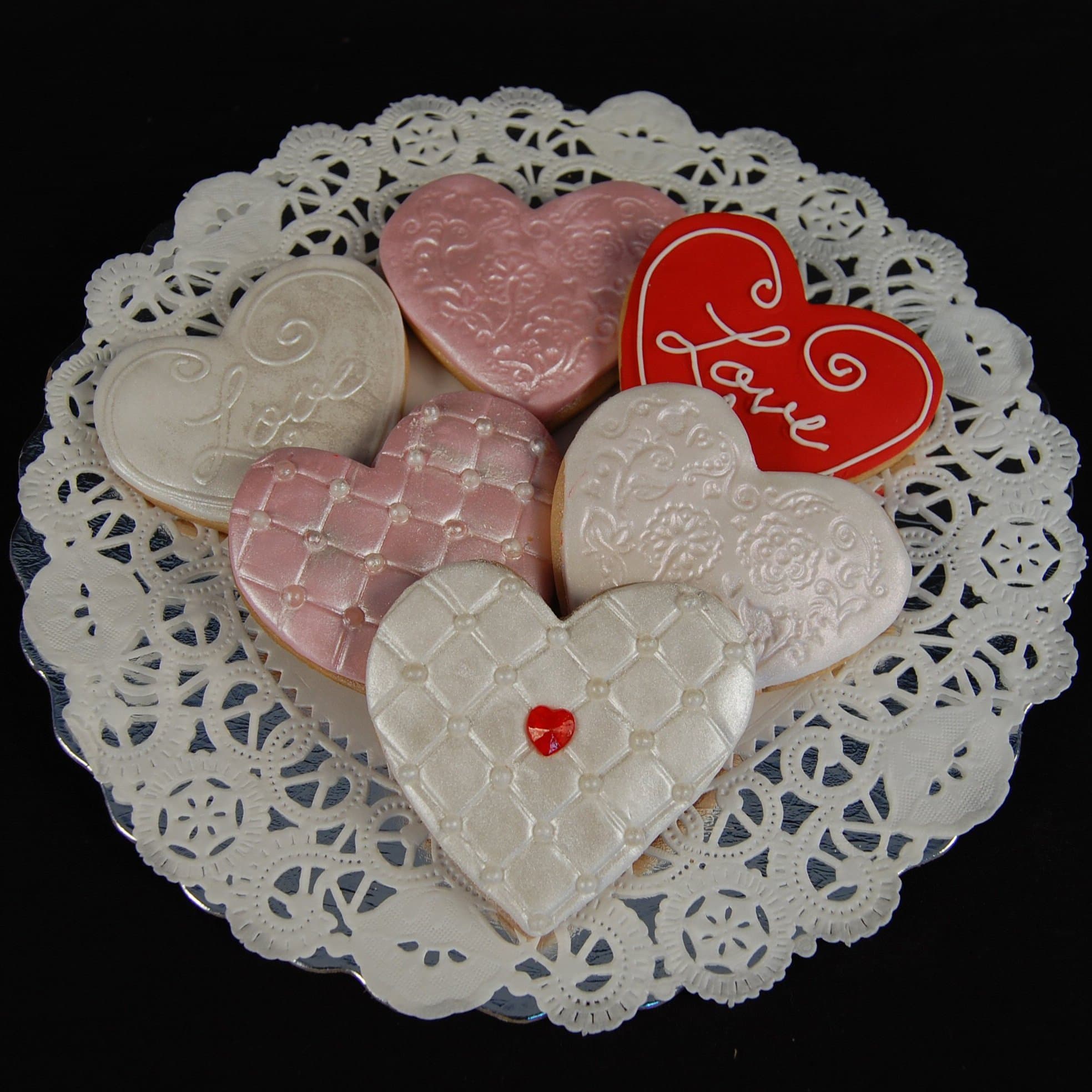 Country Kitchen Heart Cookie Cutter Texture Set