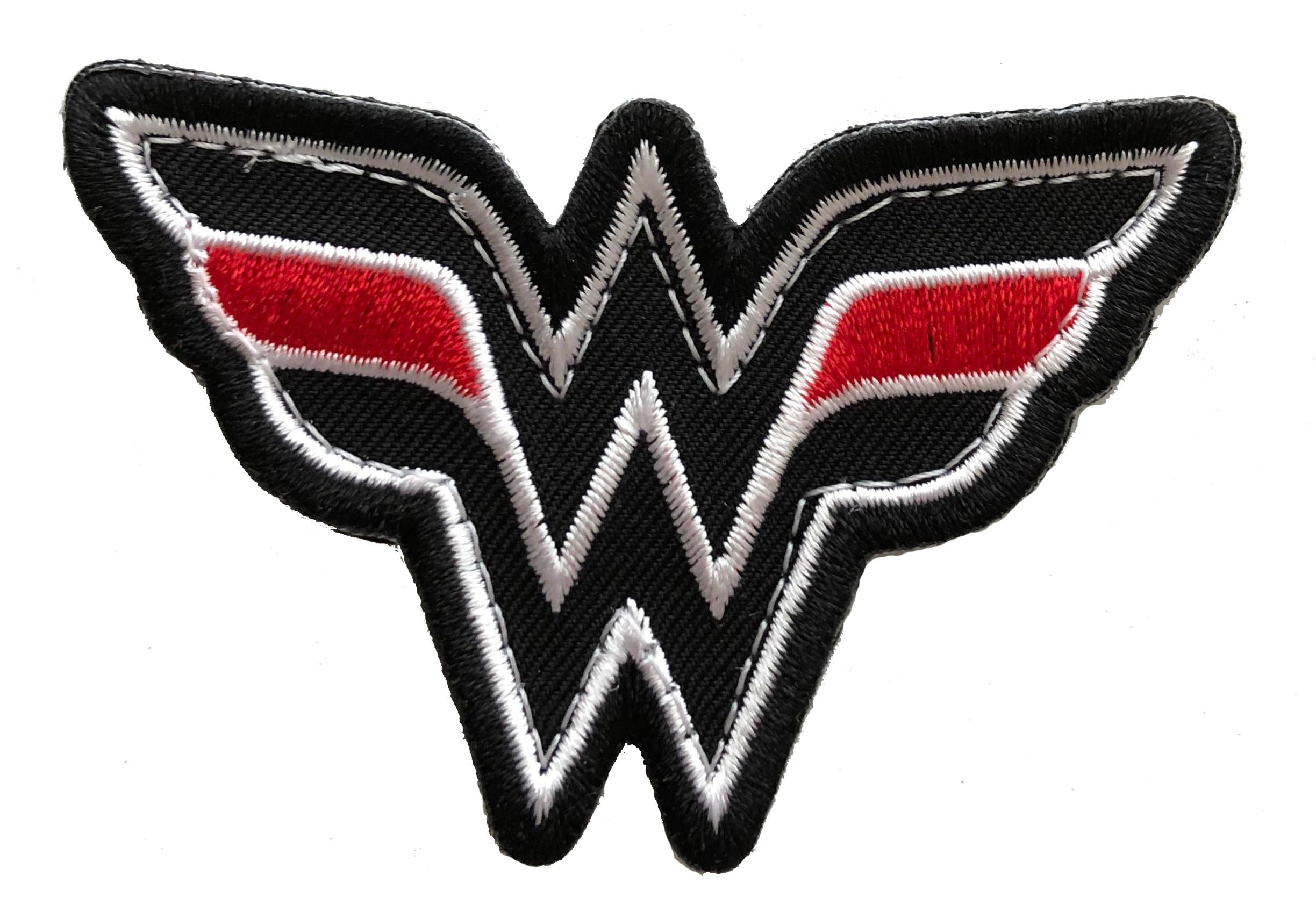 Wonder Woman Thin Red Line Morale Patch Fire Fighter EMS Firefighter Paramedic