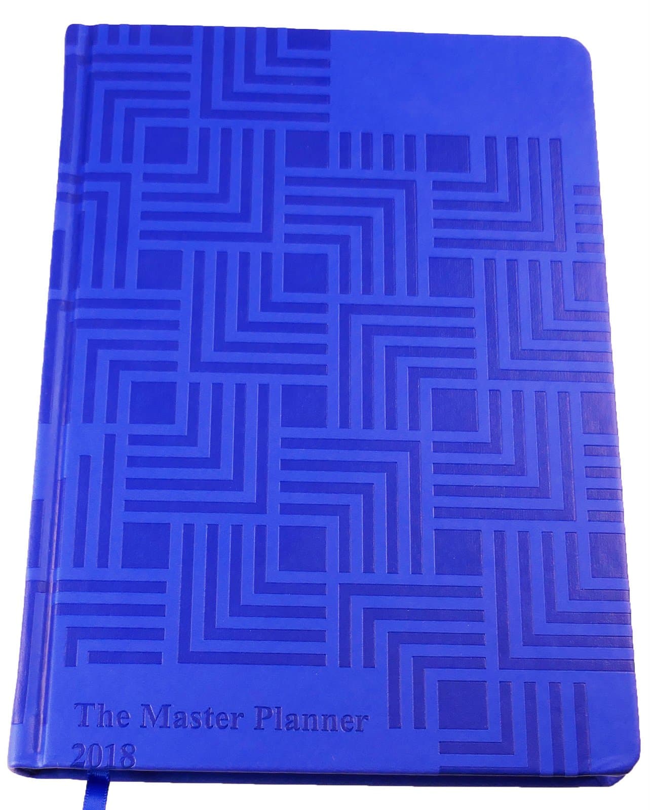 Personal and Family Master Plan Diary by Milestone Design - 2018 (Blue)
