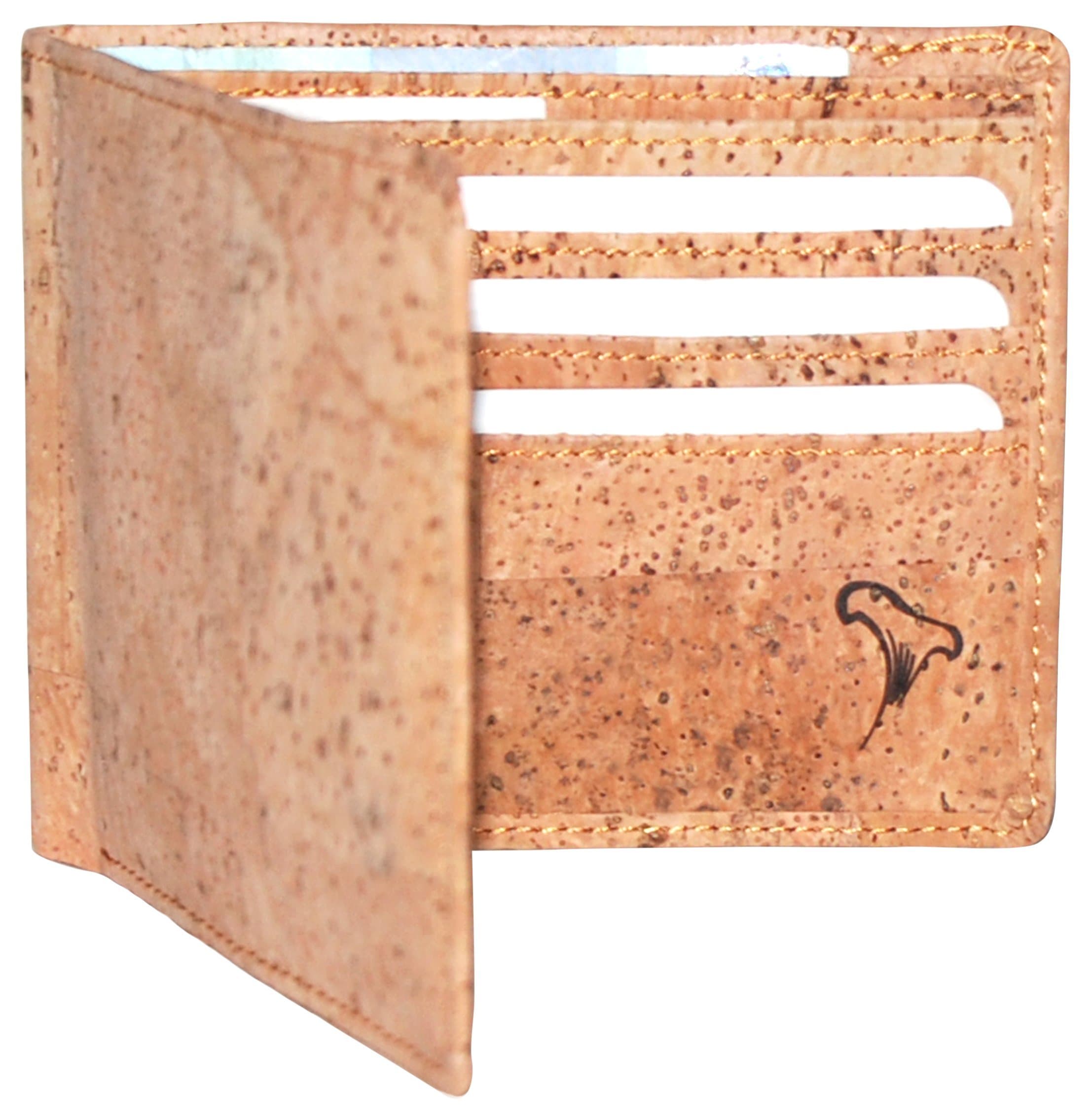 EMC Men's Cork Classic Slim Bifold Wallet