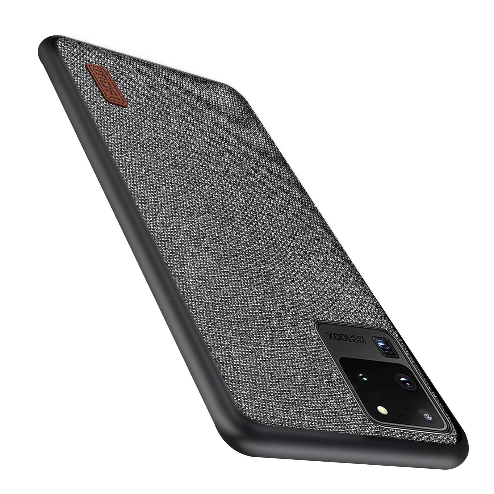 Mofi Shockproof Case Compatible with Samsung S20 Ultra 5G Case Slim Matte Fabric Thin Cover for Galaxy S20 Ultra (6.9 inch) Gray