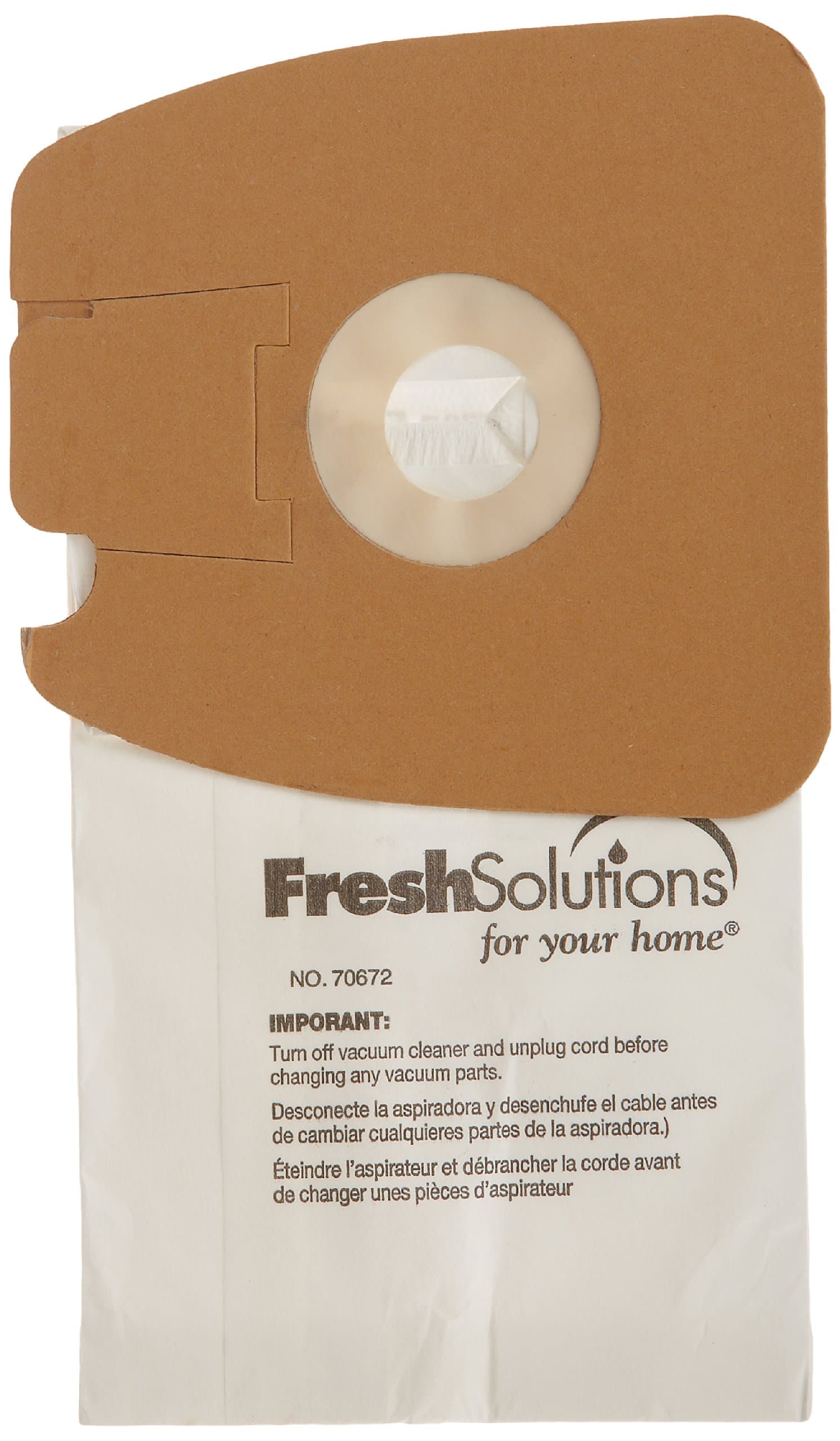 ELCO LABORATORIES Fresh Solutions 70672 Eureka MM, Micro Filtration Vacuum Bags, Qty 3
