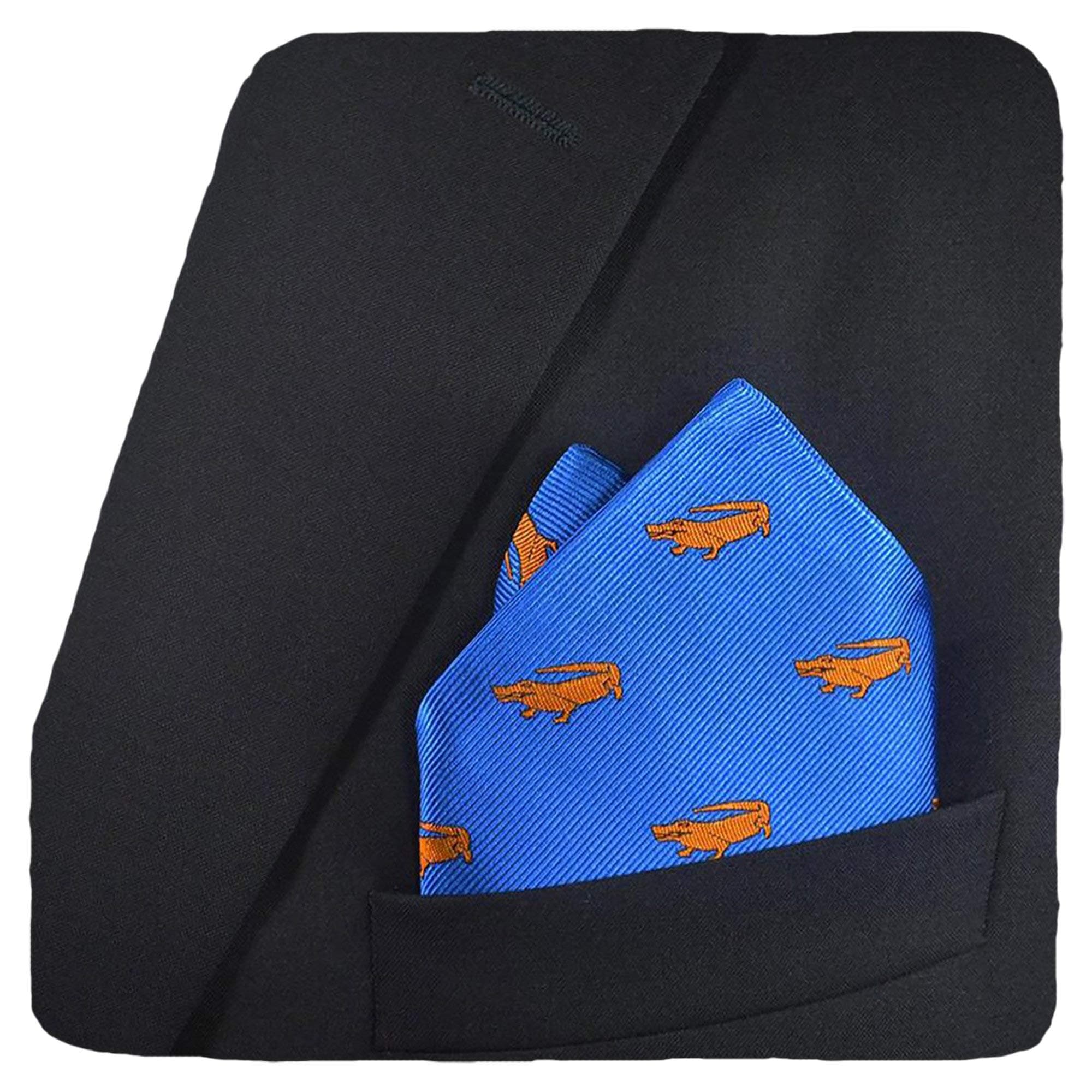 SummerTies Silk Pocket Square - Woven Silk, Printed Silk