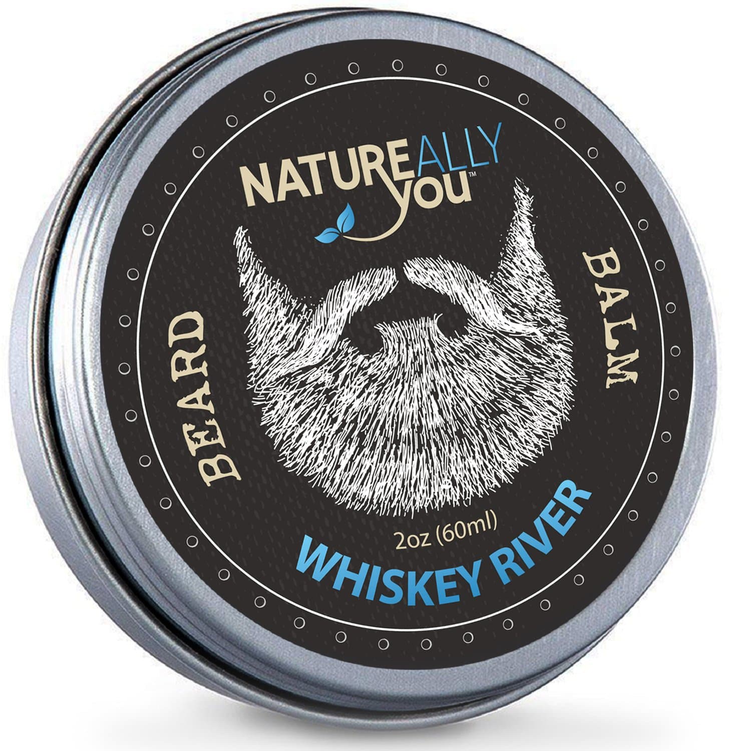 NATUREALLY YOU© - Whiskey River Scent - (2 oz) - Condition, Smooth, Soften, Tame, Remove Beard Itch